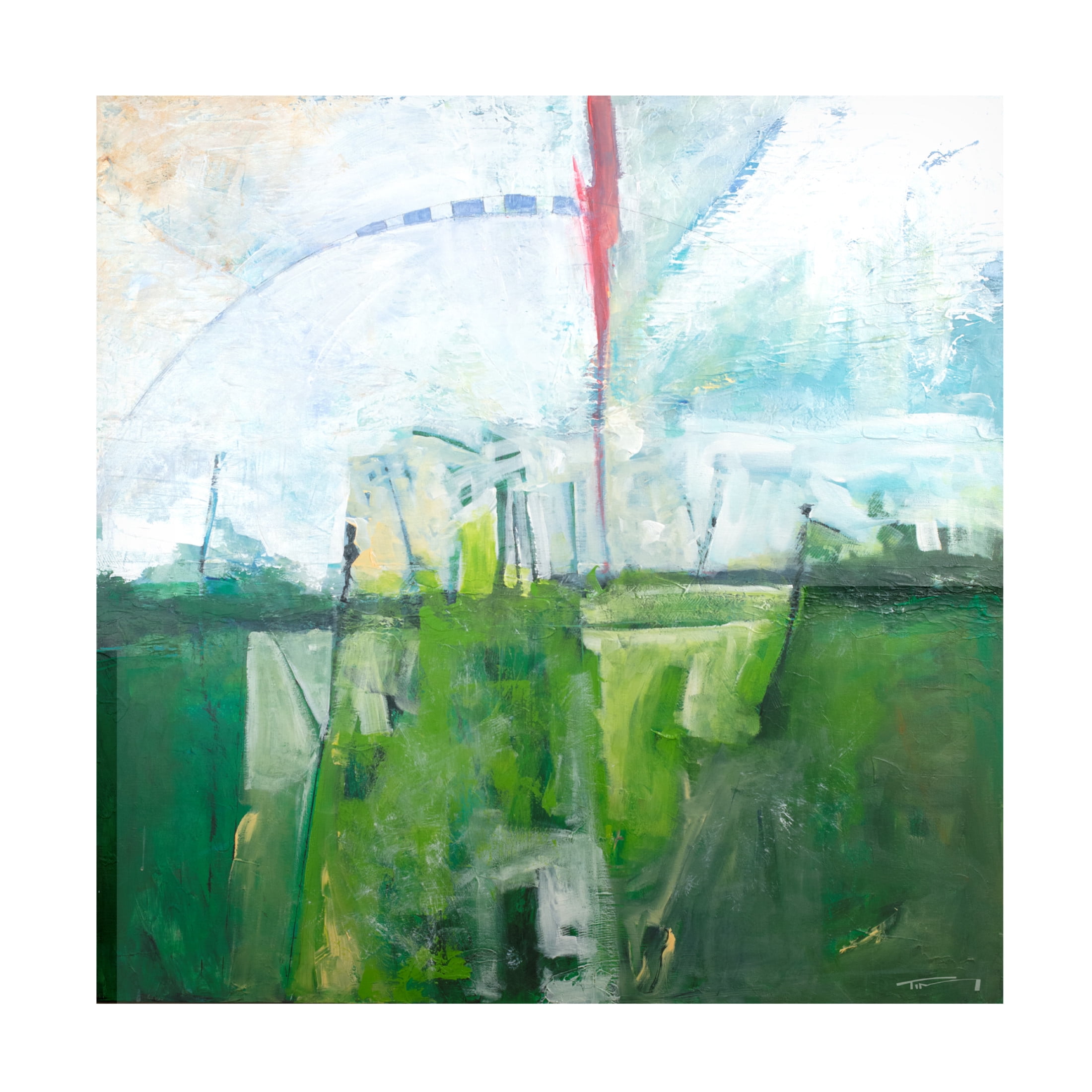 Canvas Wall Art - Tim Nyberg 'Root Cellar' Wall Art for Living Room, Bedroom, or Office Décor by Trademark Fine Art - 35 x 35 Inches