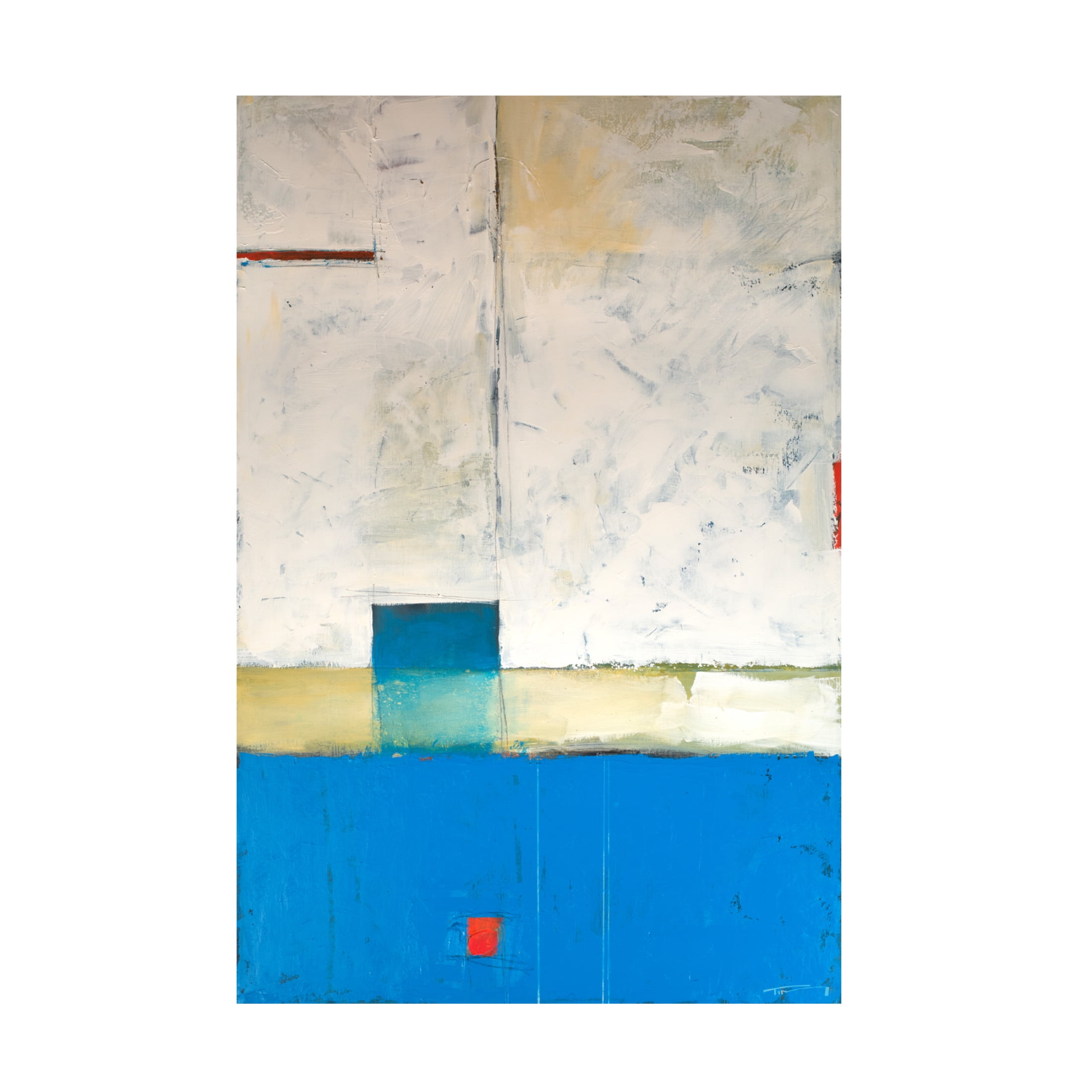 Canvas Wall Art - Tim Nyberg 'The Deep End' Wall Art for Living Room, Bedroom, or Office Décor by Trademark Fine Art - 22 x 32 Inches