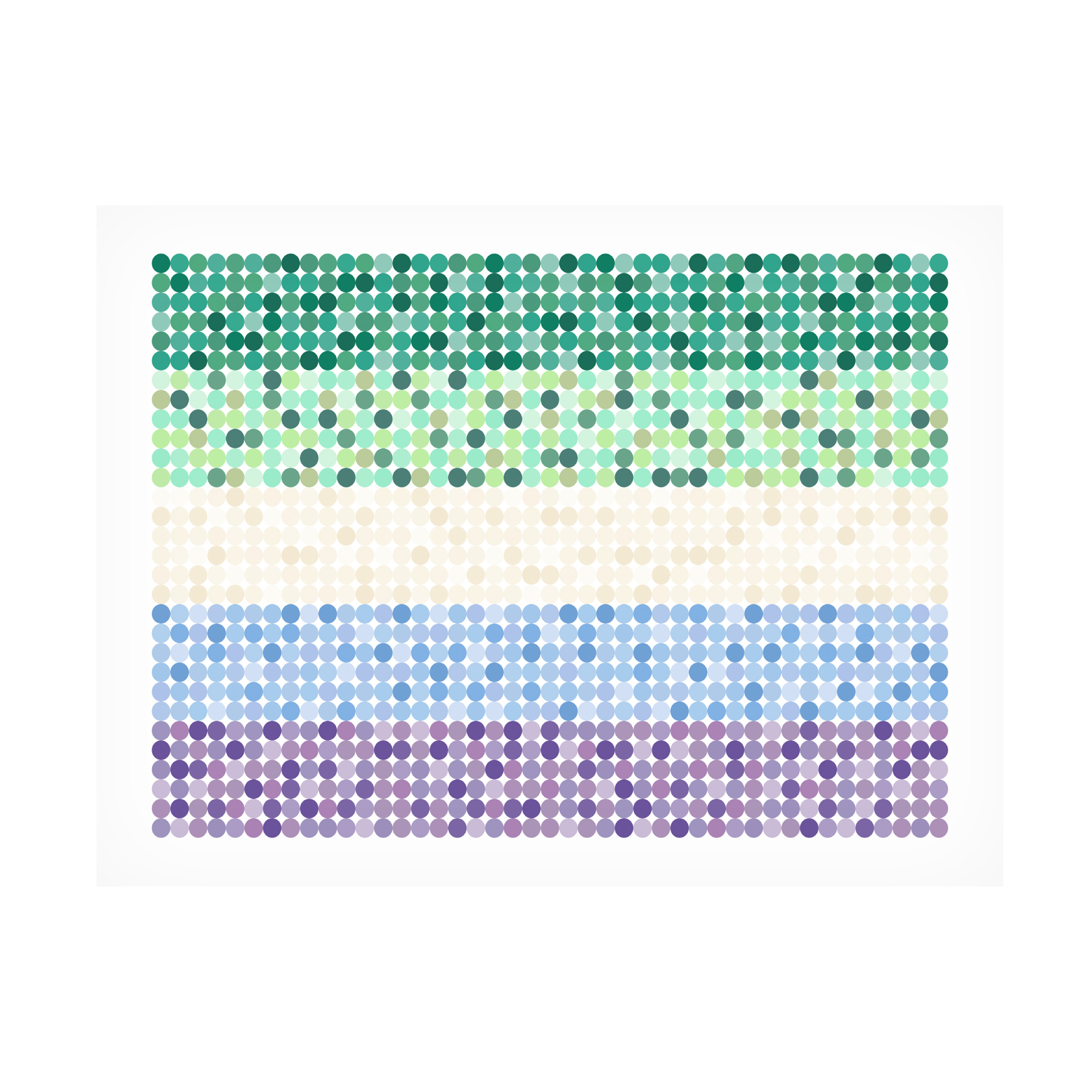 Canvas Wall Art - Tom Quartermaine 'Abstract Circle Gay Man Pride Flag' Wall Art for Living Room, Bedroom, or Office DÃ©cor by Trademark Fine Art - 24 x 18 Inches