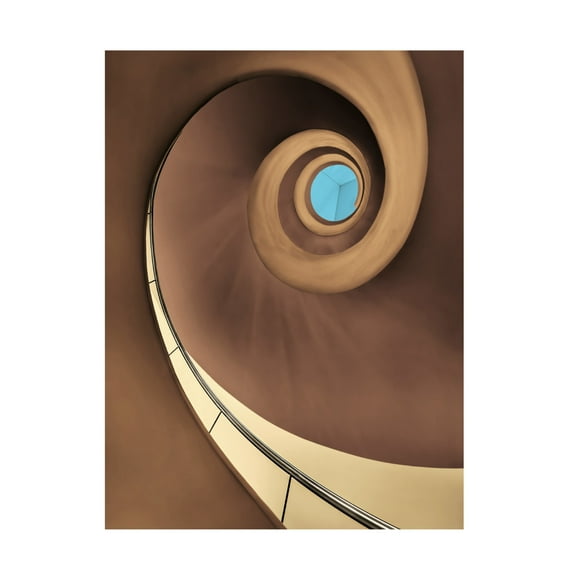 Canvas Wall Art - Tomasz Buczkowski 'Concrete Shapes' Wall Art for Living Room, Bedroom, or Office Décor by Trademark Fine Art - 14 x 19 Inches