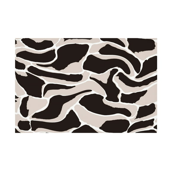 Canvas Wall Art - Treechild 'Beige And Brown Tiger Pattern' Wall Art for Living Room, Bedroom, or Office D?cor by Trademark Fine Art - 19 x 12 Inches