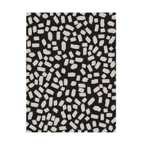 Canvas Wall Art - Treechild 'Beige Short Stroces' Wall Art for Living Room, Bedroom, or Office D?cor by Trademark Fine Art - 14 x 19 Inches