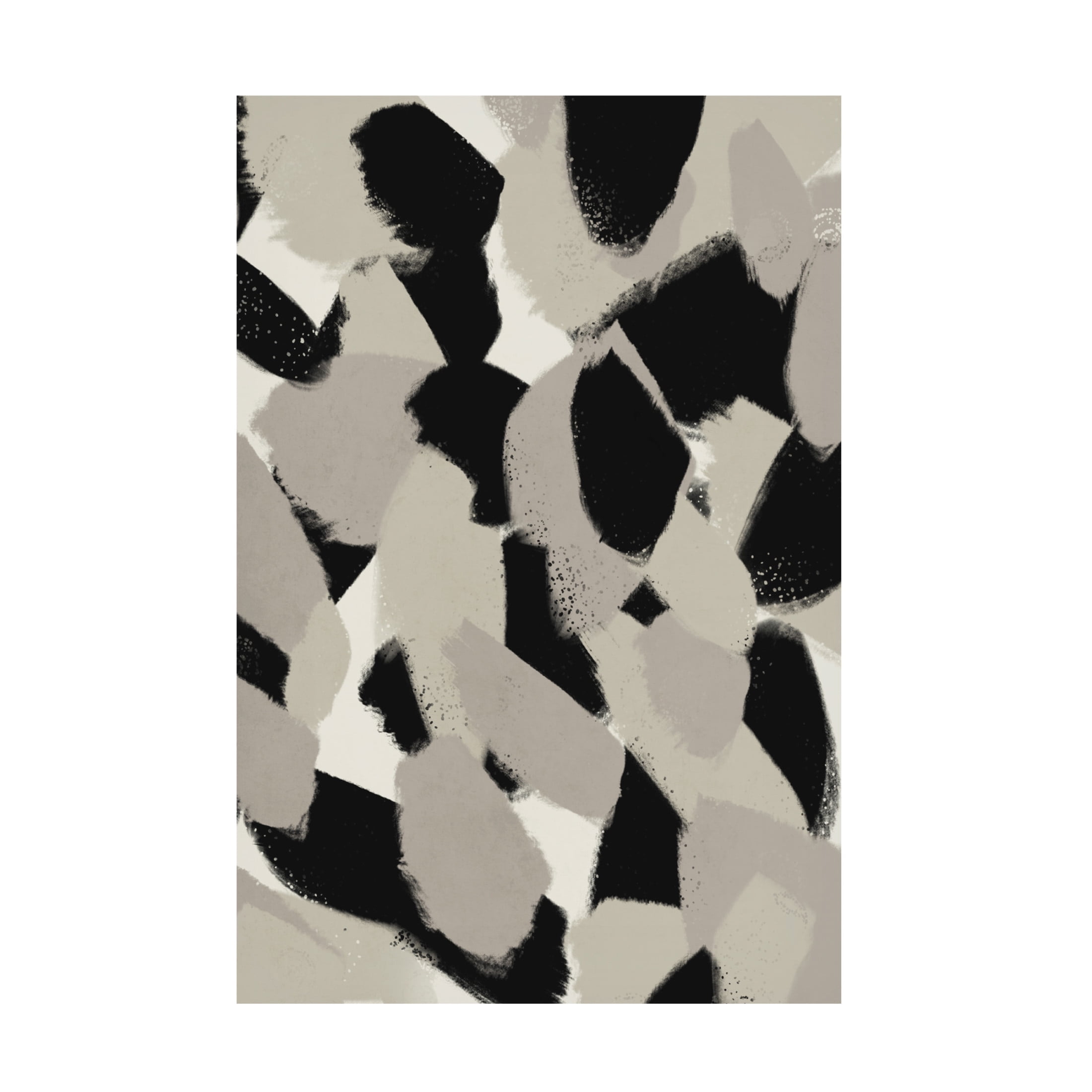 Canvas Wall Art - Treechild 'Big Stony Pattern' Wall Art for Living Room, Bedroom, or Office D?cor by Trademark Fine Art - 30 x 47 Inches