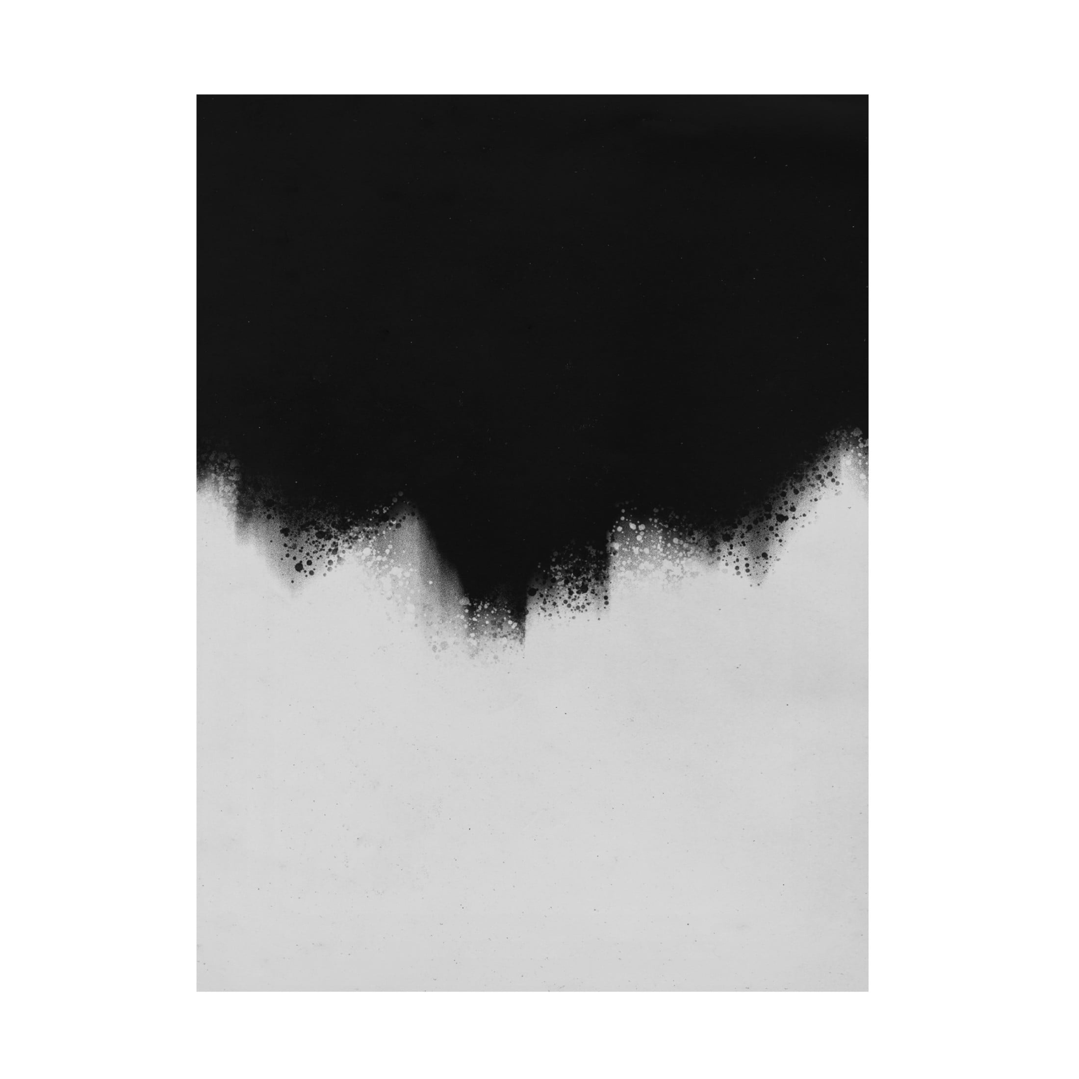 Canvas Wall Art - Treechild 'Black and Concrete' Wall Art for Living Room, Bedroom, or Office D?cor by Trademark Fine Art - 18 x 24 Inches