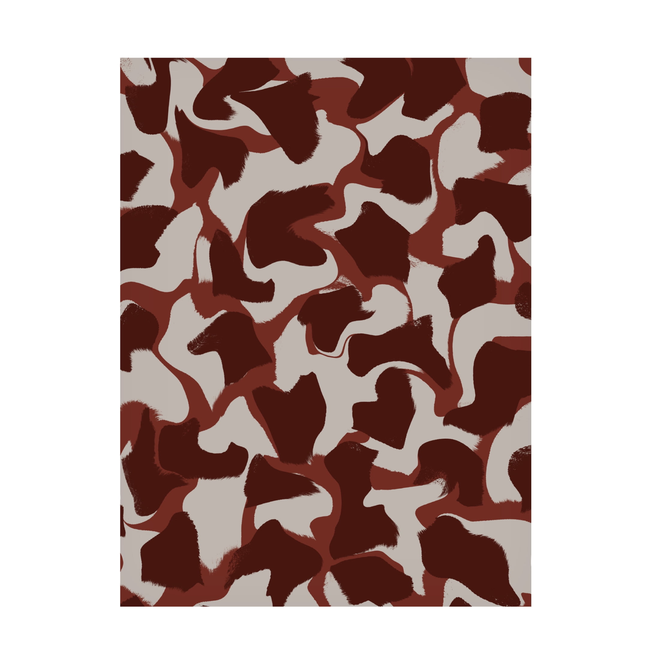 Canvas Wall Art - Treechild 'Brown Beige Fur Pattern' Wall Art for Living Room, Bedroom, or Office D?cor by Trademark Fine Art - 24 x 32 Inches