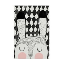 Canvas Wall Art - Treechild 'Bunny' Wall Art for Living Room, Bedroom, or Office D?cor by Trademark Fine Art - 12 x 19 Inches