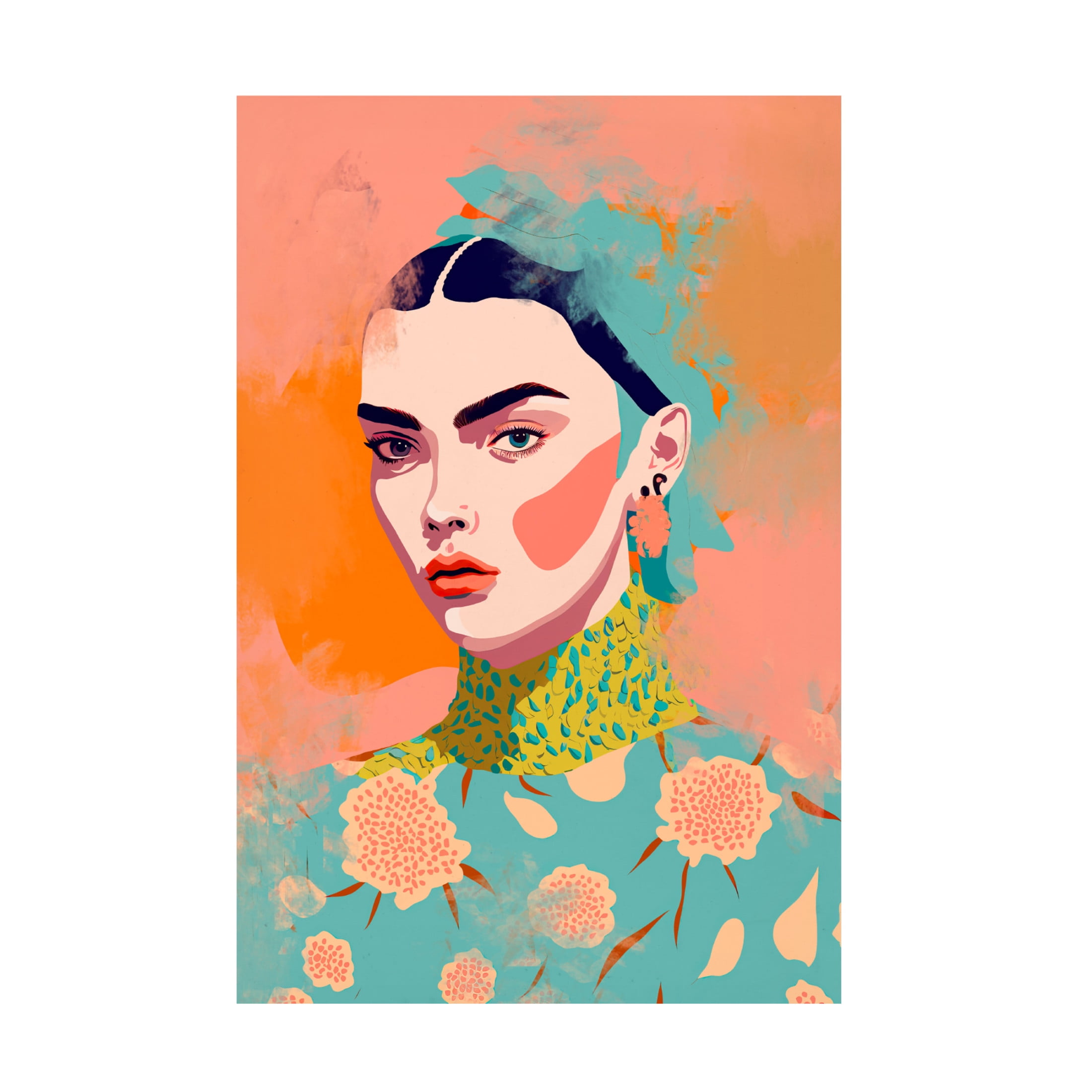Canvas Wall Art - Treechild 'Fashion Moments' Wall Art for Living Room, Bedroom, or Office D?cor by Trademark Fine Art - 12 x 19 Inches