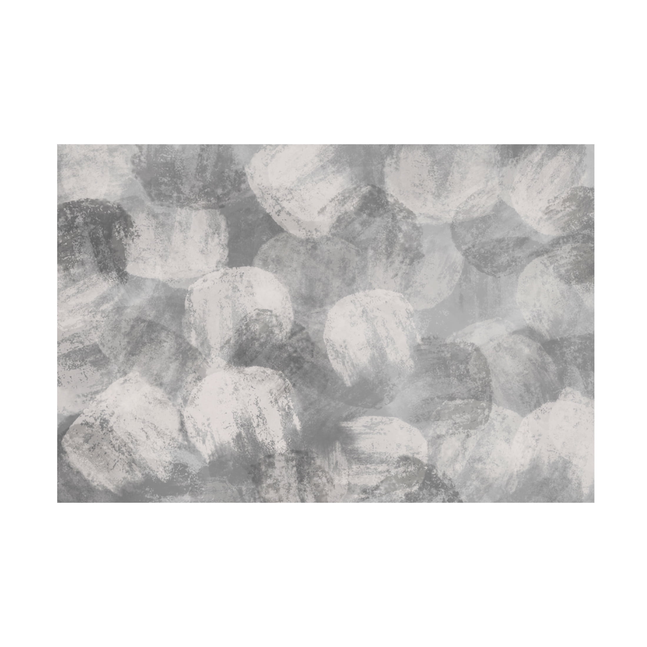 Canvas Wall Art - Treechild 'Grey Thick Strokes Pattern' Wall Art for Living Room, Bedroom, or Office D?cor by Trademark Fine Art - 19 x 12 Inches
