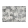 Canvas Wall Art Treechild 'Grey Thick Strokes Pattern' Wall Art for