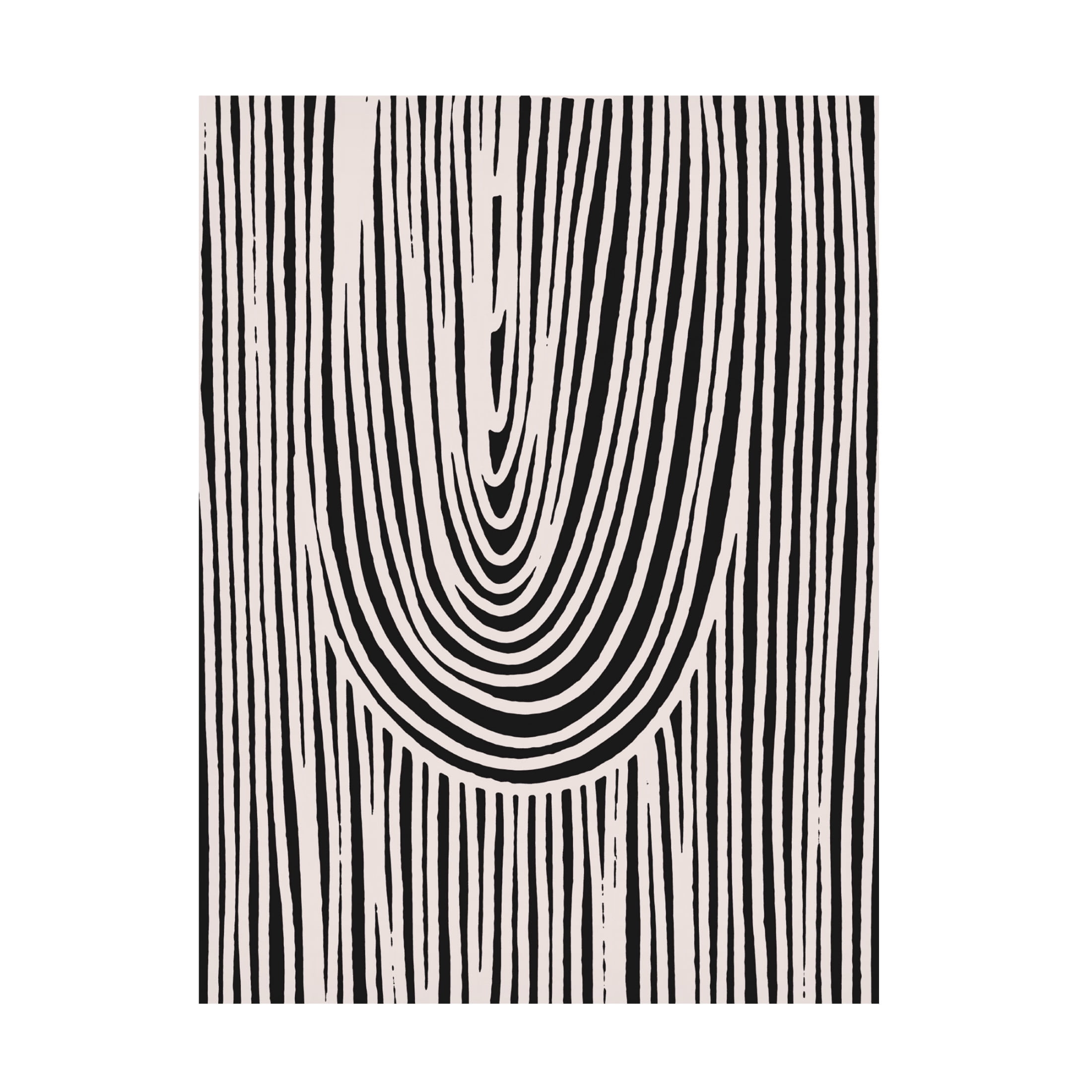 Canvas Wall Art - Treechild 'Hanging Stripes' Wall Art for Living Room, Bedroom, or Office D?cor by Trademark Fine Art - 35 x 47 Inches