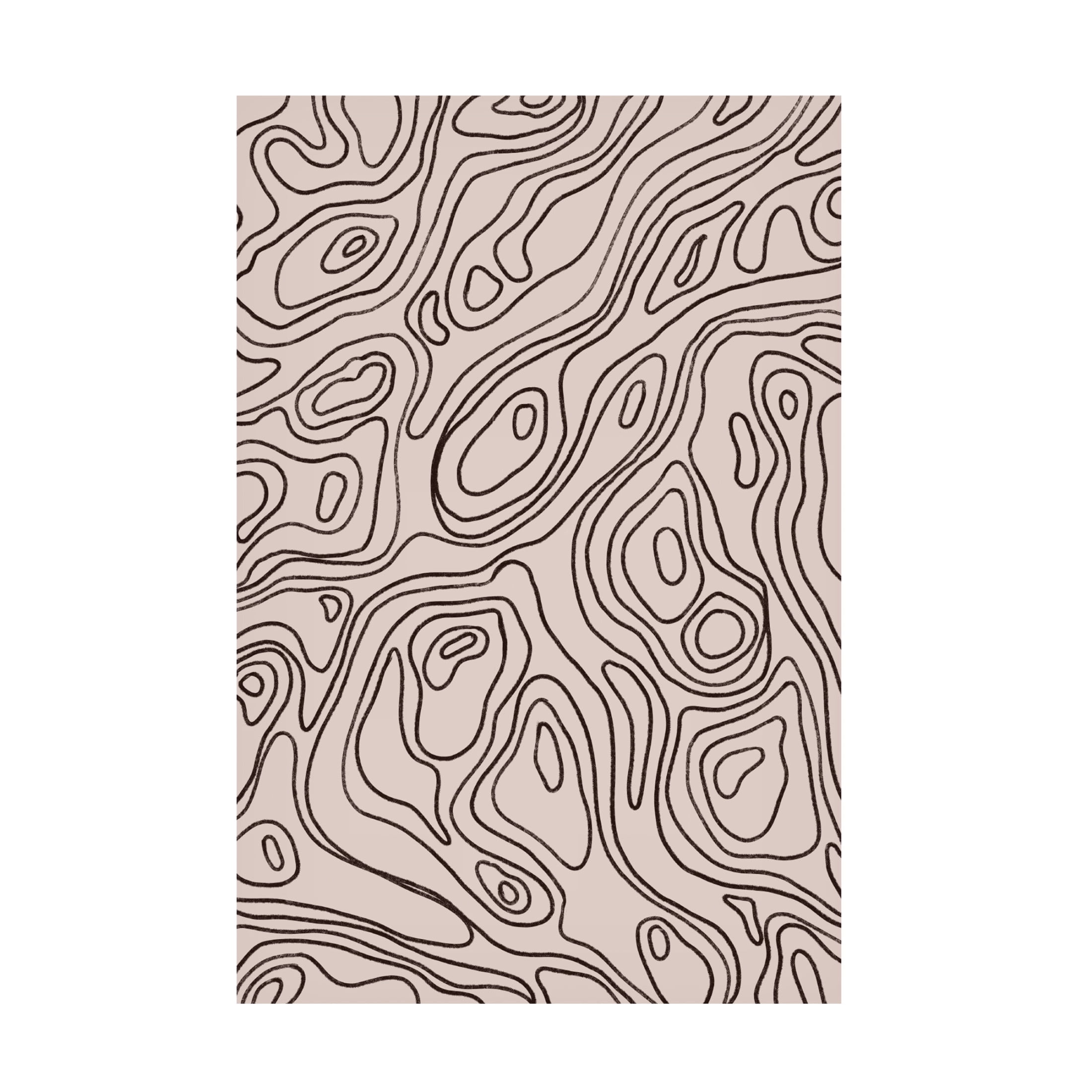 Canvas Wall Art - Treechild 'Iso Lines Pattern' Wall Art for Living Room, Bedroom, or Office D?cor by Trademark Fine Art - 22 x 32 Inches