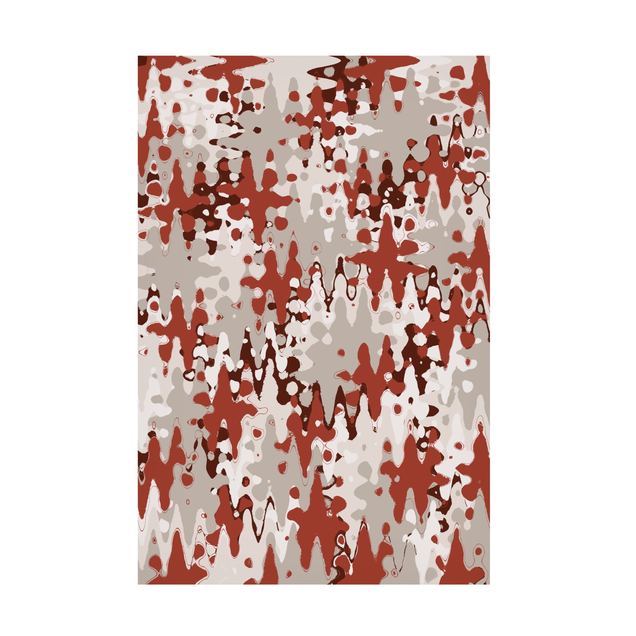 Canvas Wall Art - Treechild 'Liquid Beige Brown Pattern' Wall Art for Living Room, Bedroom, or Office D?cor by Trademark Fine Art - 30 x 47 Inches