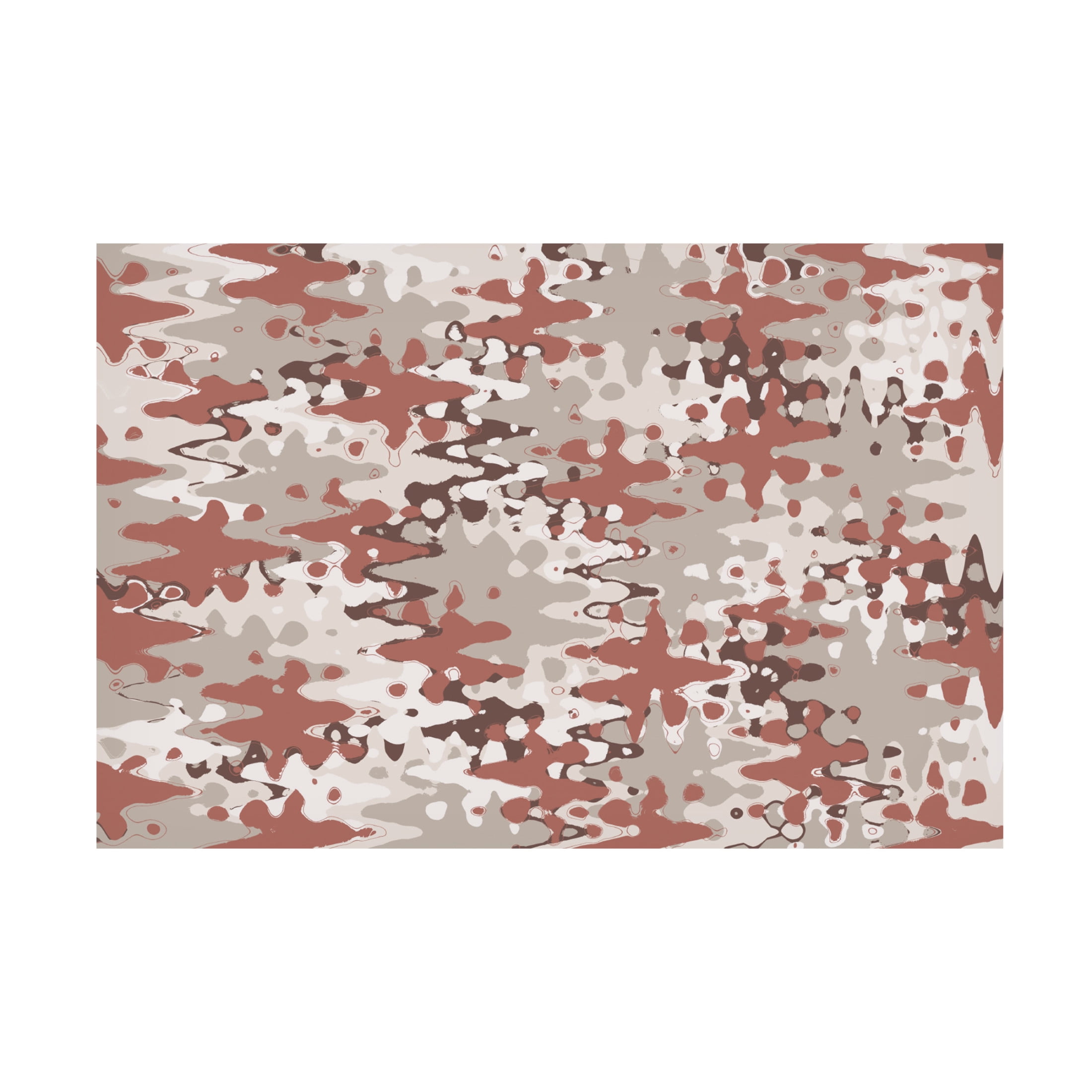 Canvas Wall Art - Treechild 'Liquid Pastel Colors Pattern' Wall Art for Living Room, Bedroom, or Office D?cor by Trademark Fine Art - 19 x 12 Inches