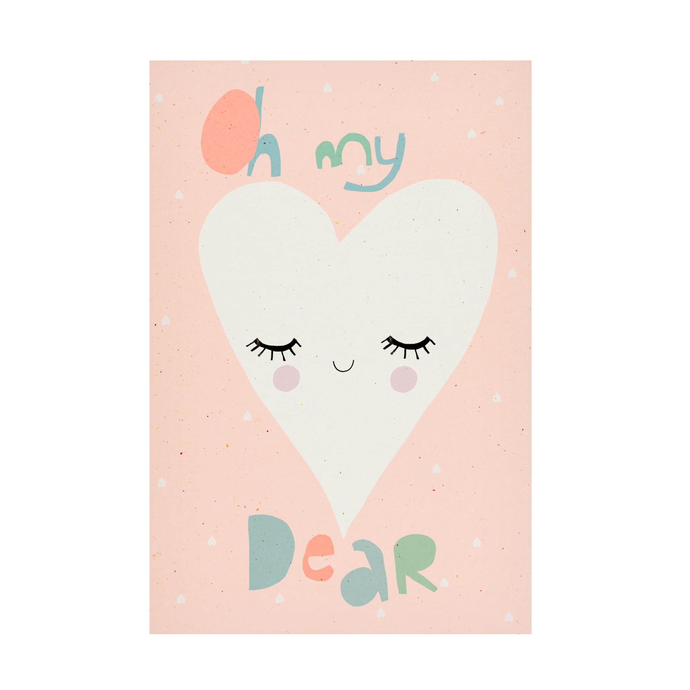 Canvas Wall Art - Treechild 'Oh My Dear' Wall Art for Living Room, Bedroom, or Office D?cor by Trademark Fine Art - 22 x 32 Inches