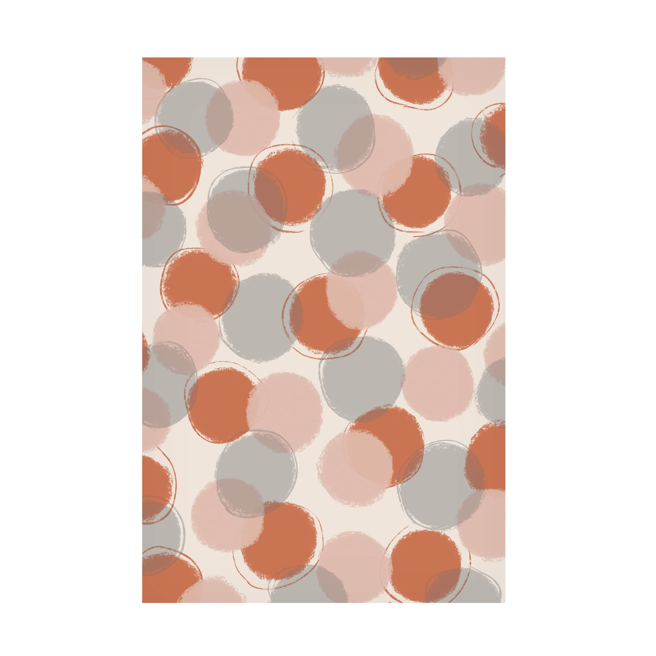 Canvas Wall Art - Treechild 'Pastel Dots' Wall Art for Living Room, Bedroom, or Office D?cor by Trademark Fine Art - 22 x 32 Inches