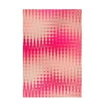Canvas Wall Art - Treechild 'Pink Blurred Pattern' Wall Art for Living Room, Bedroom, or Office D?cor by Trademark Fine Art - 12 x 19 Inches