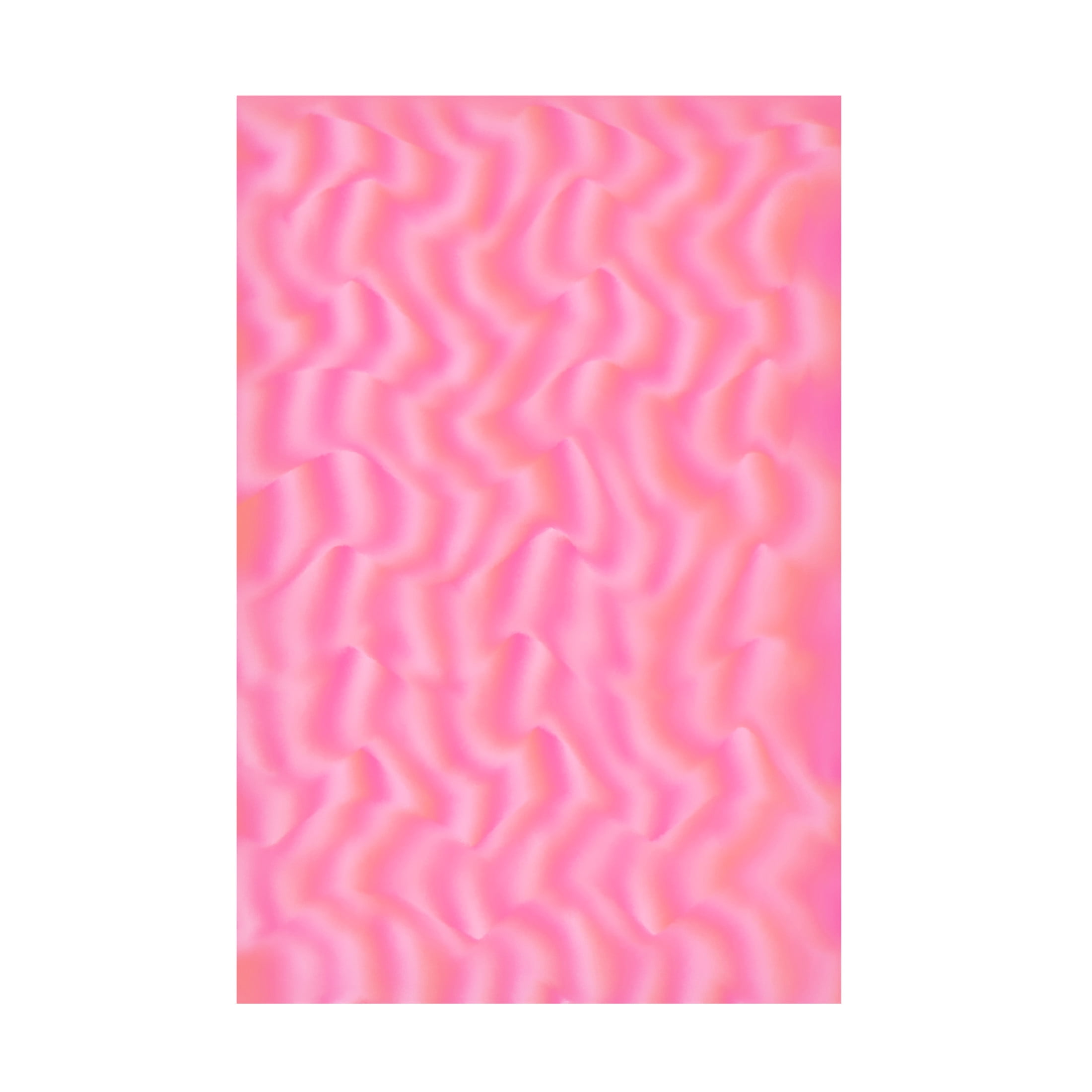 Canvas Wall Art - Treechild 'Pink Silk Pattern' Wall Art for Living Room, Bedroom, or Office D?cor by Trademark Fine Art - 30 x 47 Inches