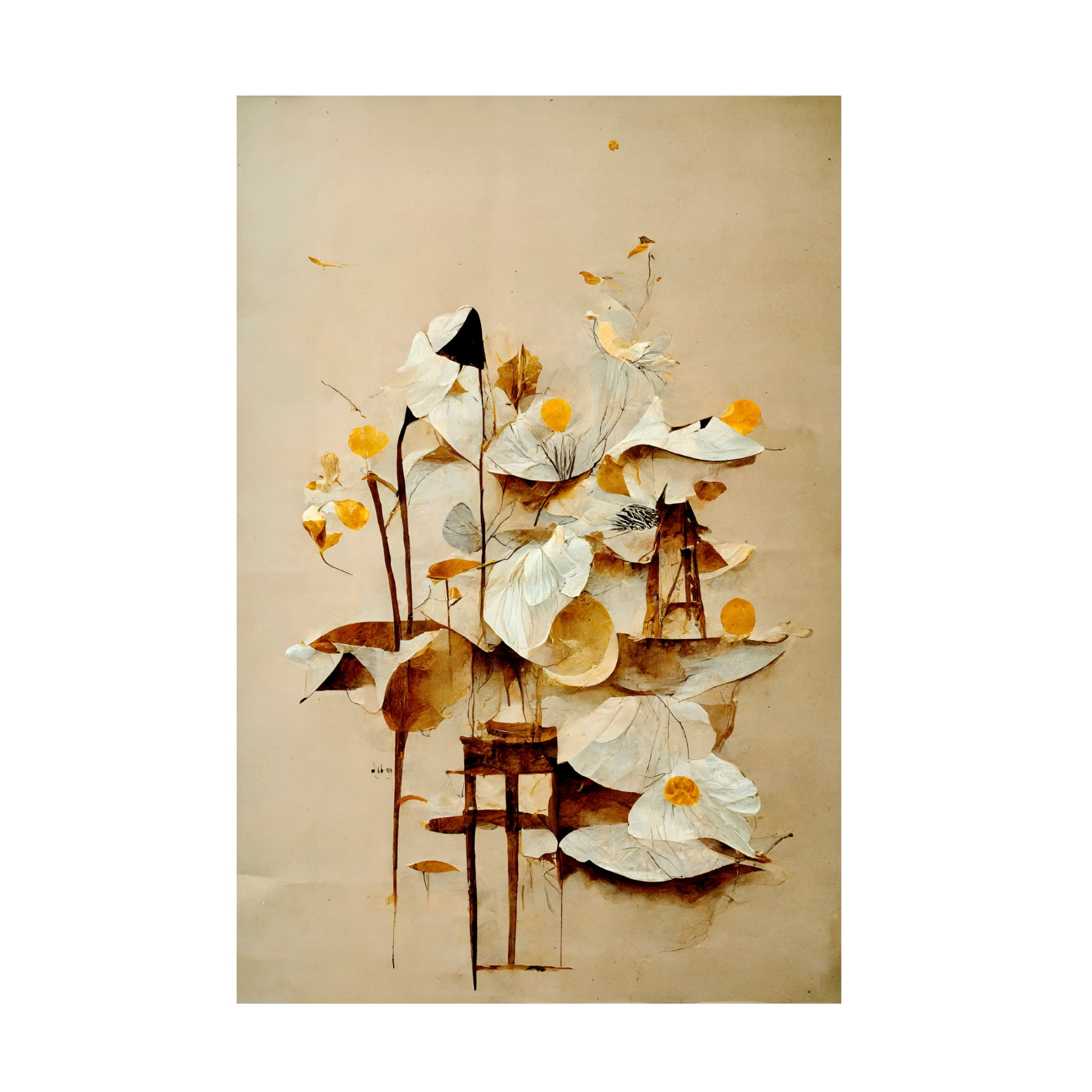 Canvas Wall Art - Treechild 'Primula' Wall Art for Living Room, Bedroom, or Office D?cor by Trademark Fine Art - 16 x 24 Inches