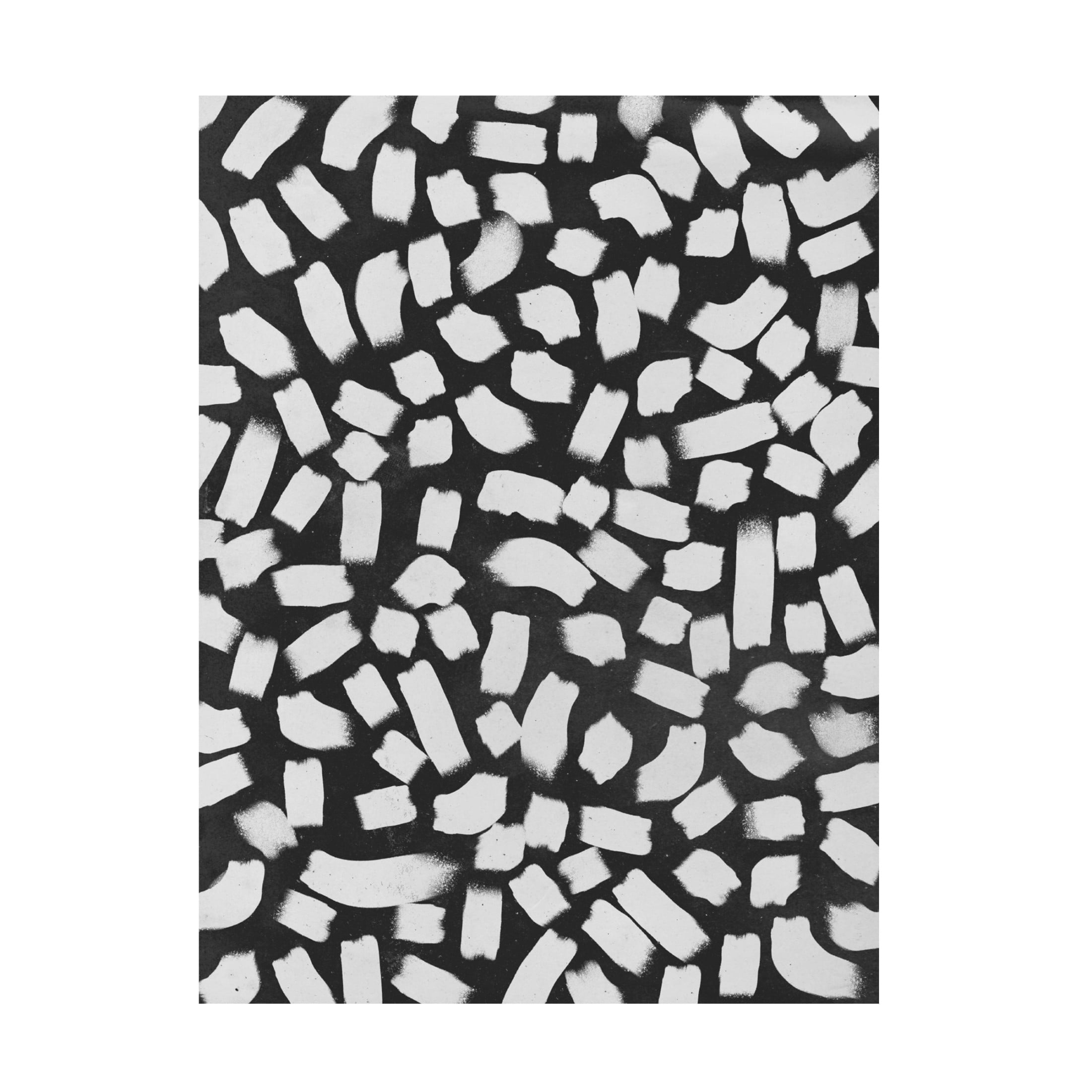 Canvas Wall Art - Treechild 'Shabby Brush Strokes Pattern' Wall Art for Living Room, Bedroom, or Office D?cor by Trademark Fine Art - 35 x 47 Inches