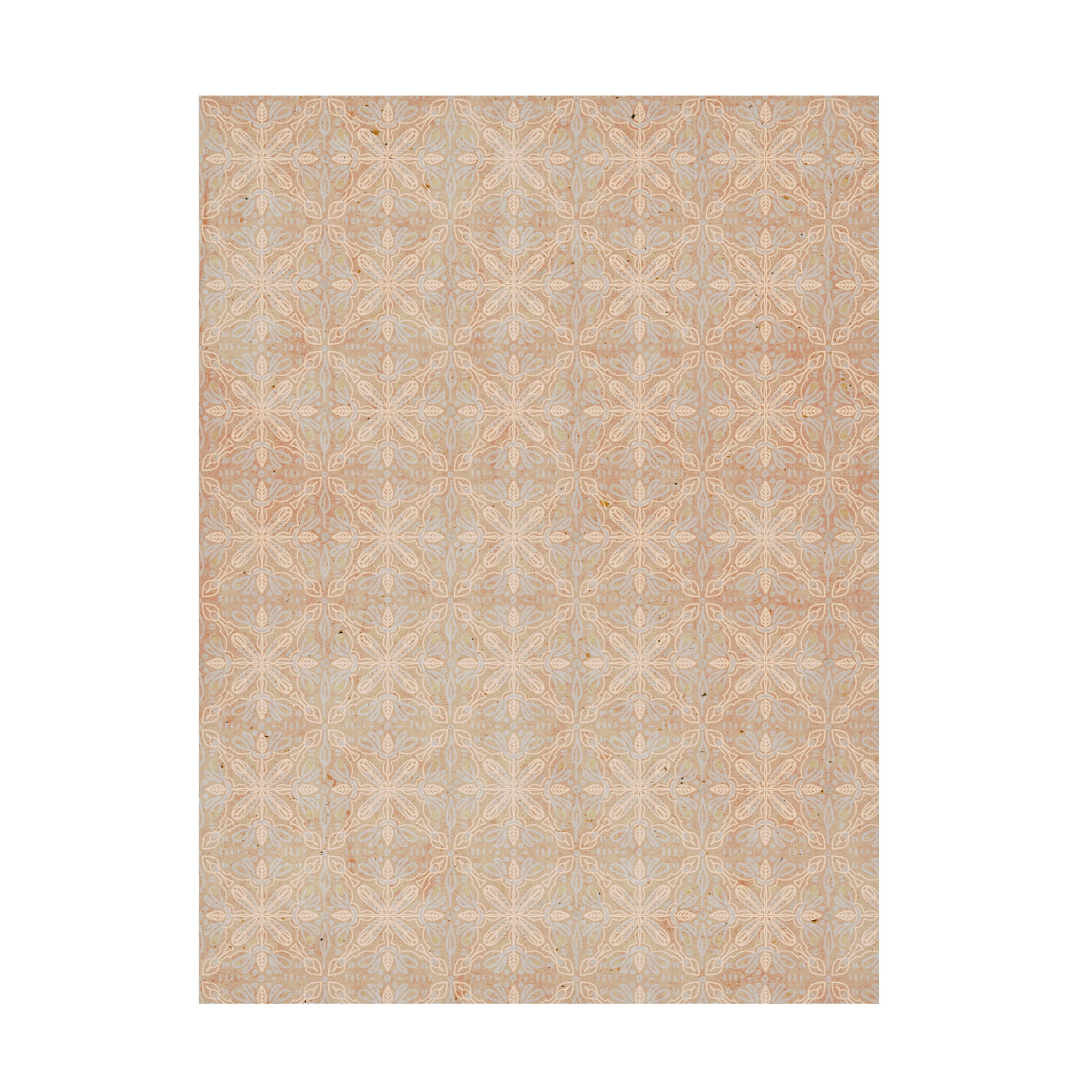 Canvas Wall Art - Treechild 'Shabby Mandala Pattern' Wall Art for Living Room, Bedroom, or Office D?cor by Trademark Fine Art - 35 x 47 Inches
