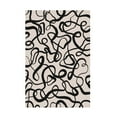 thumbnail image 1 of Canvas Wall Art - Treechild 'Simple Black Loops Pattern' Wall Art for Living Room, Bedroom, or Office D?cor by Trademark Fine Art - 12 x 19 Inches, 1 of 4