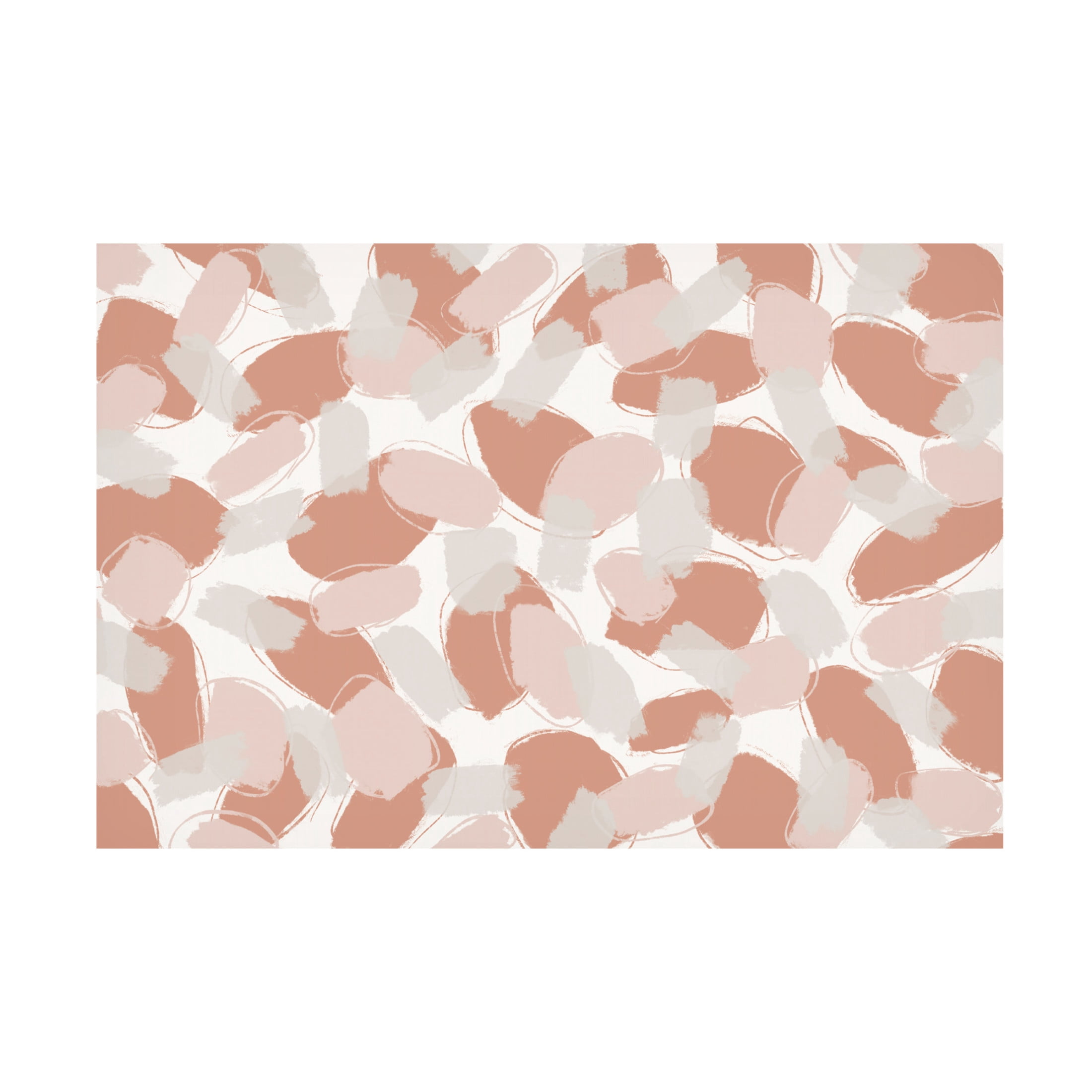 Canvas Wall Art - Treechild 'Soft Pastel Strokes Square' Wall Art for Living Room, Bedroom, or Office D?cor by Trademark Fine Art - 19 x 12 Inches