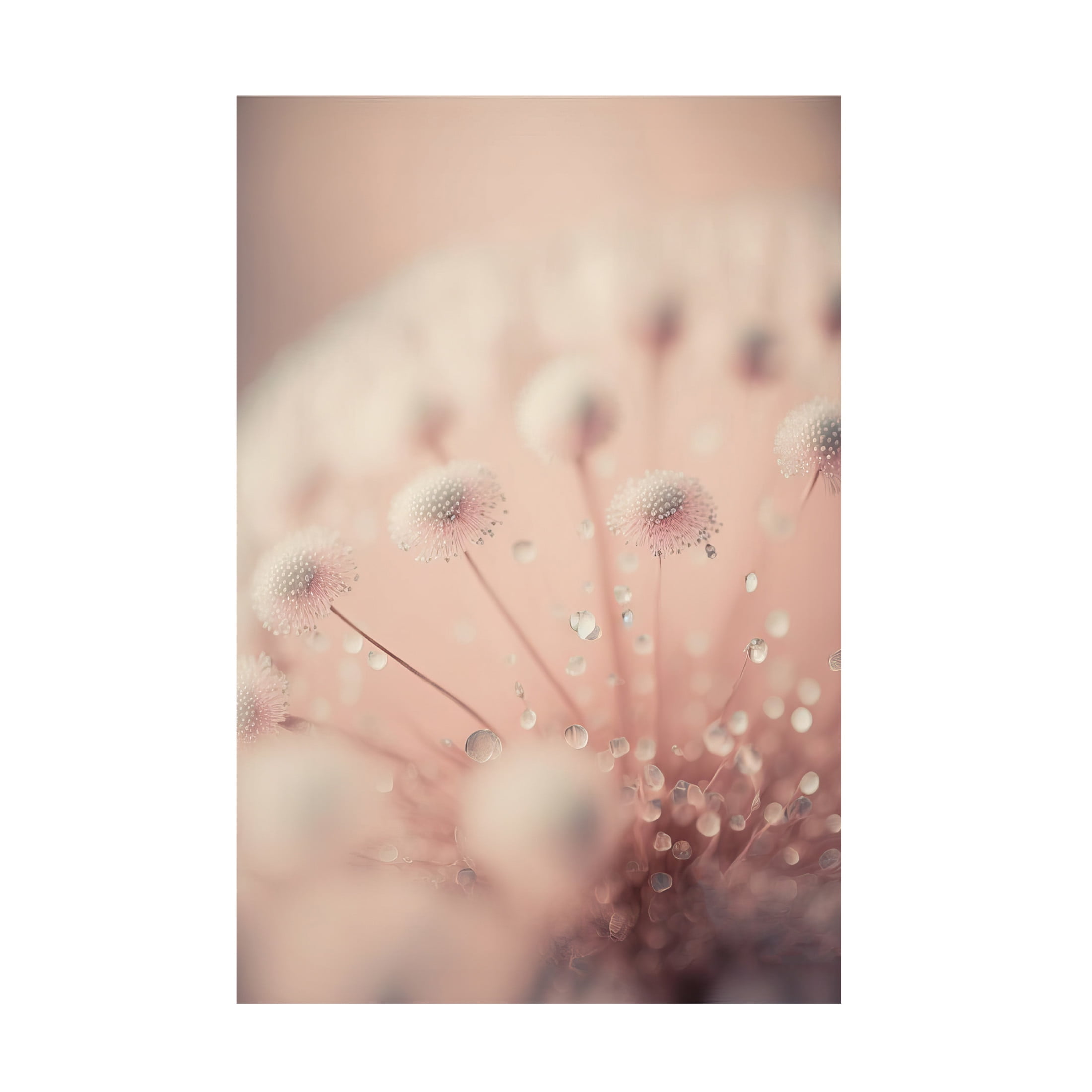 Canvas Wall Art - Treechild 'Tiny Crystals' Wall Art for Living Room, Bedroom, or Office D?cor by Trademark Fine Art - 16 x 24 Inches