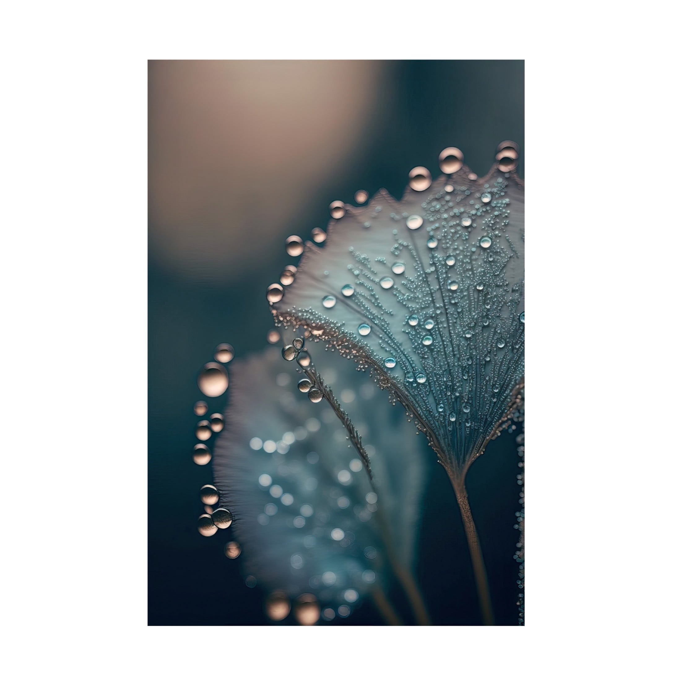 Canvas Wall Art - Treechild 'Wet Leafs' Wall Art for Living Room, Bedroom, or Office D?cor by Trademark Fine Art - 16 x 24 Inches