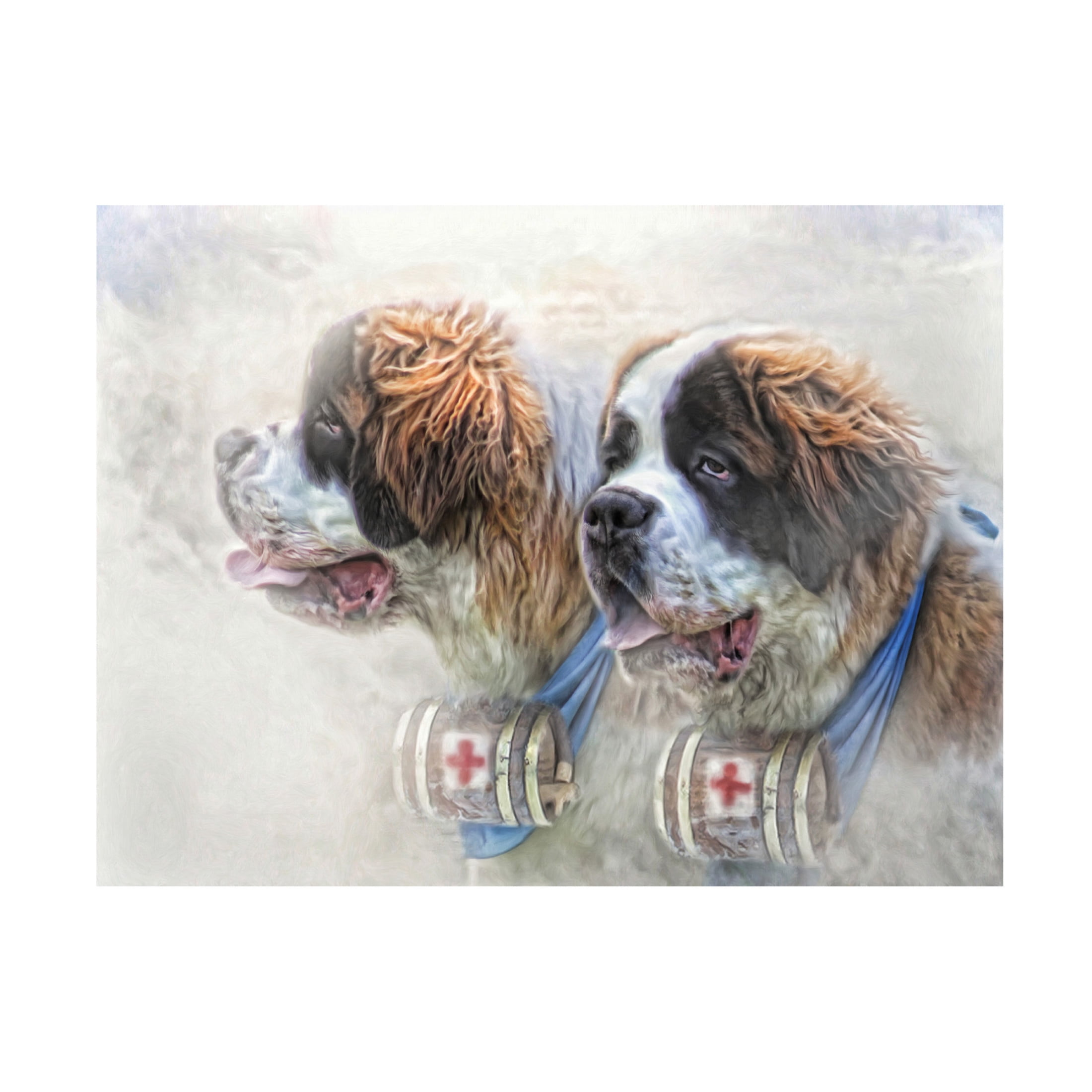 Canvas Wall Art - Trudi Simmonds 'The Searchers' Wall Art for Living Room, Bedroom, or Office Décor by Trademark Fine Art - 24 x 18 Inches