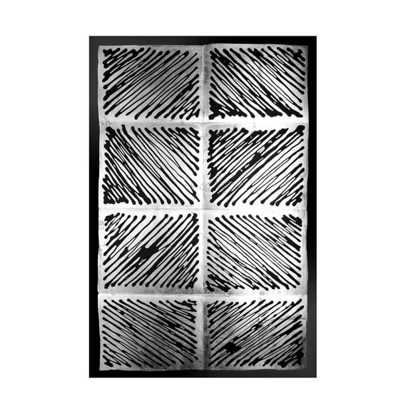 Canvas Wall Art - Vanna Lam 'Galvanize I' Wall Art for Living Room, Bedroom, or Office Décor by Trademark Fine Art - 12 x 19 Inches