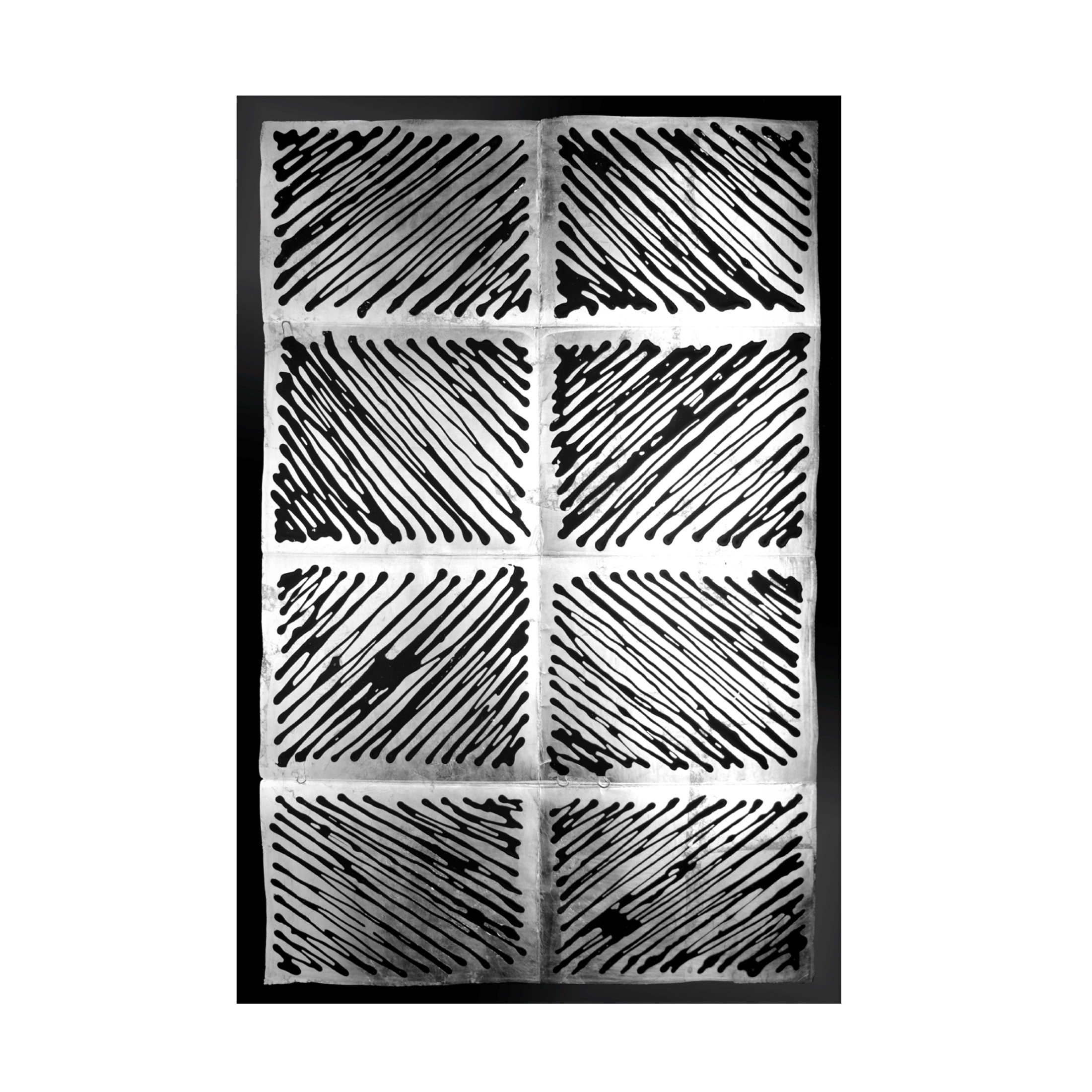 Canvas Wall Art - Vanna Lam 'Galvanize I' Wall Art for Living Room, Bedroom, or Office Décor by Trademark Fine Art - 30 x 47 Inches