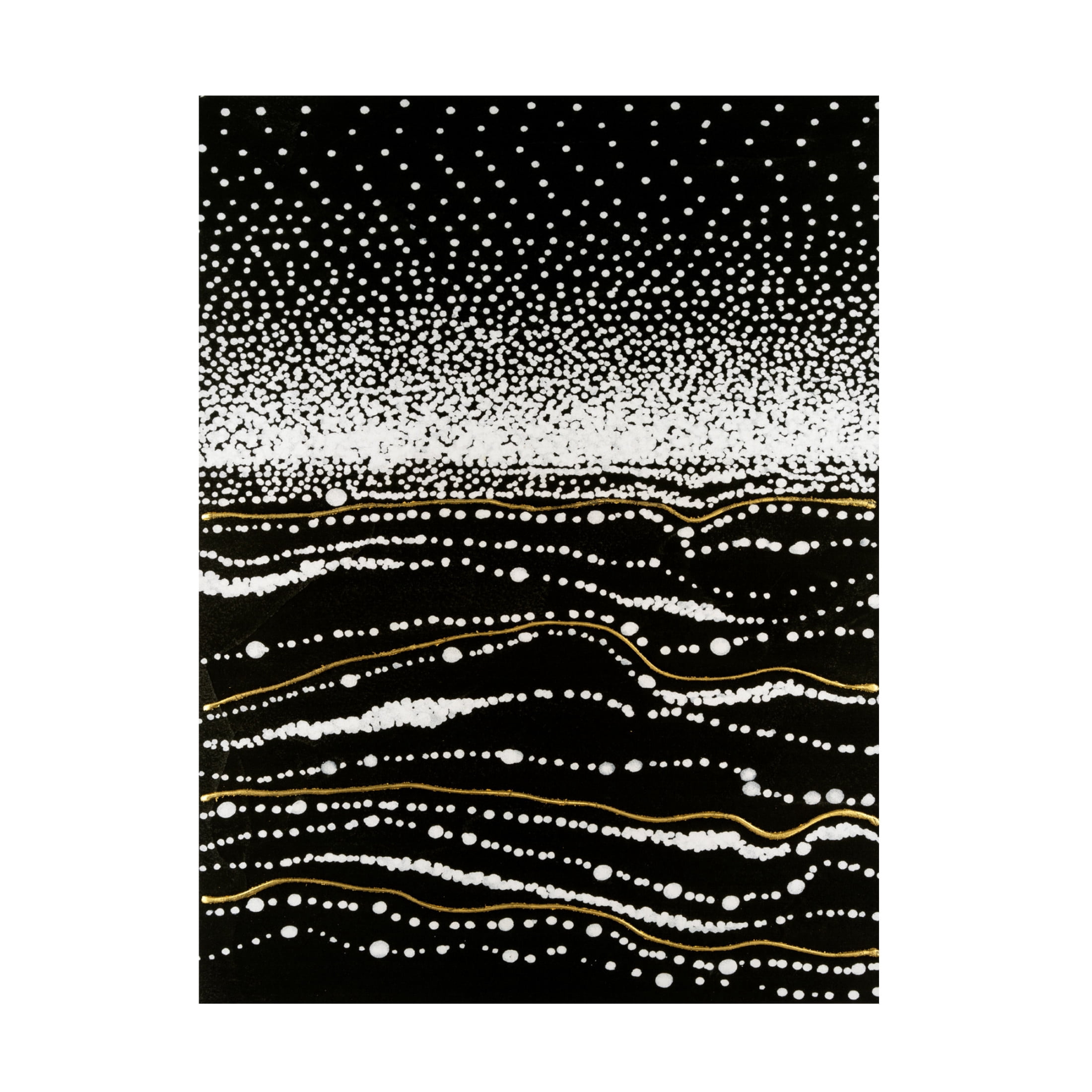 Canvas Wall Art - Vanna Lam 'Infinity Sands I' Wall Art for Living Room, Bedroom, or Office Décor by Trademark Fine Art - 14 x 19 Inches