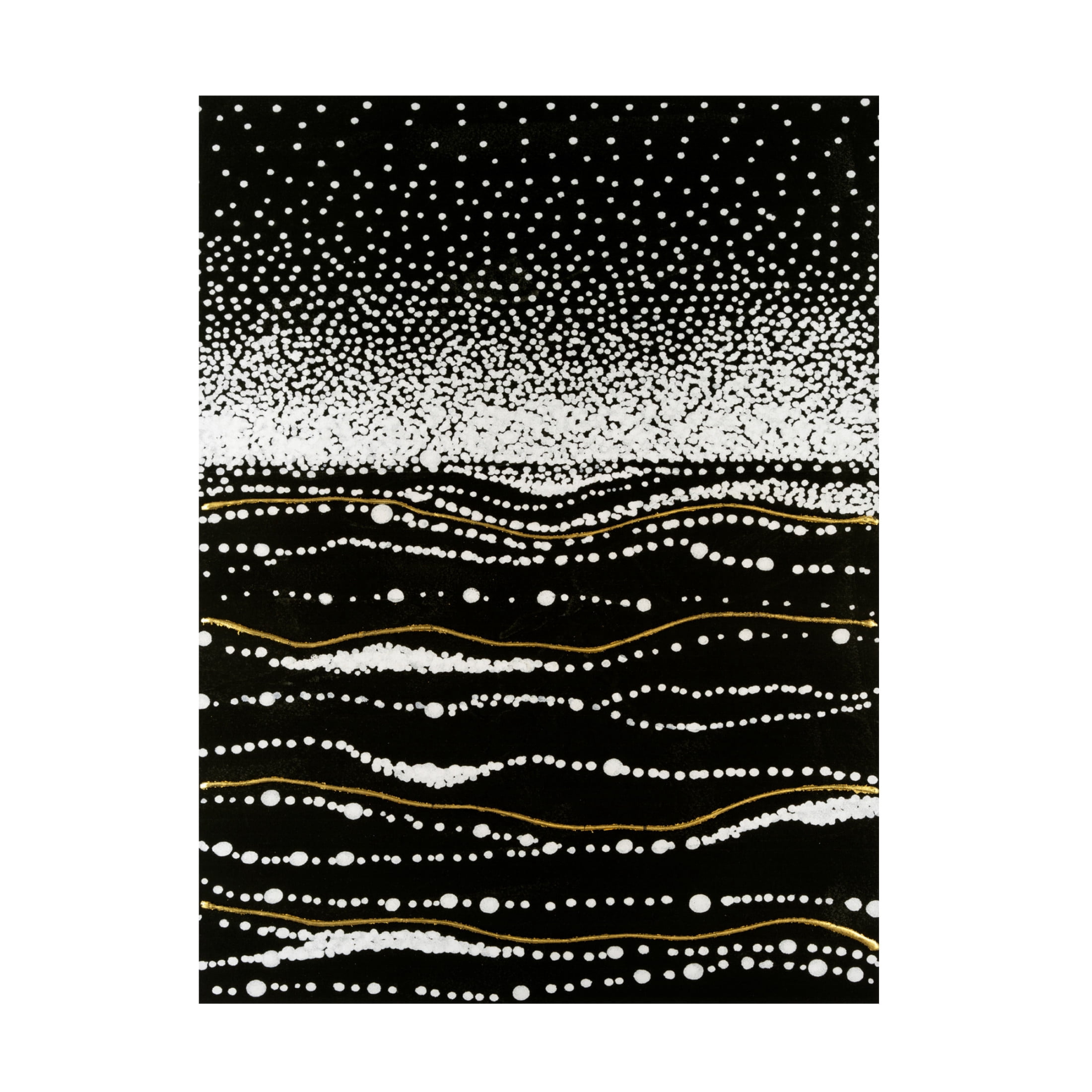 Canvas Wall Art - Vanna Lam 'Infinity Sands II' Wall Art for Living Room, Bedroom, or Office Décor by Trademark Fine Art - 18 x 24 Inches