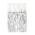 thumbnail image 1 of Canvas Wall Art - Vanna Lam 'Silver Rain II' Wall Art for Living Room, Bedroom, or Office Décor by Trademark Fine Art - 16 x 24 Inches, 1 of 4