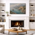 thumbnail image 1 of Canvas Wall Art Vintage European Landscape Print for Living Room Decoration - 32"x48", 1 of 8