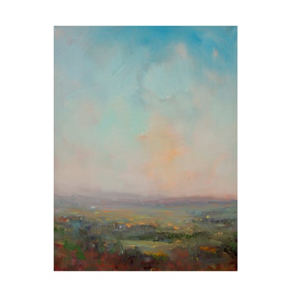Canvas Wall Art - William McCarthy 'Life Now' Wall Art for Living Room, Bedroom, or Office Décor by Trademark Fine Art - 14 x 19 Inches