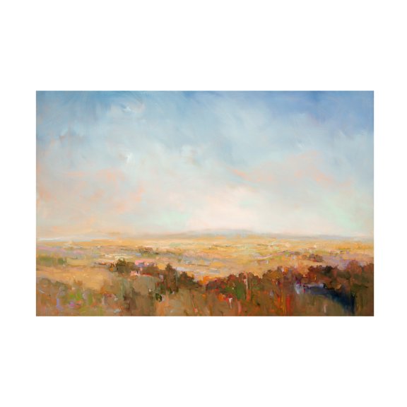 Canvas Wall Art - William McCarthy 'Slice of Water' Wall Art for Living Room, Bedroom, or Office Décor by Trademark Fine Art - 24 x 16 Inches