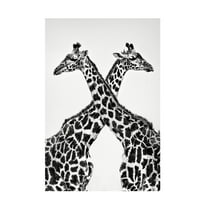 Canvas Wall Art - Xavier Ortega 'Two Towers' Wall Art for Living Room, Bedroom, or Office Décor by Trademark Fine Art - 12 x 19 Inches