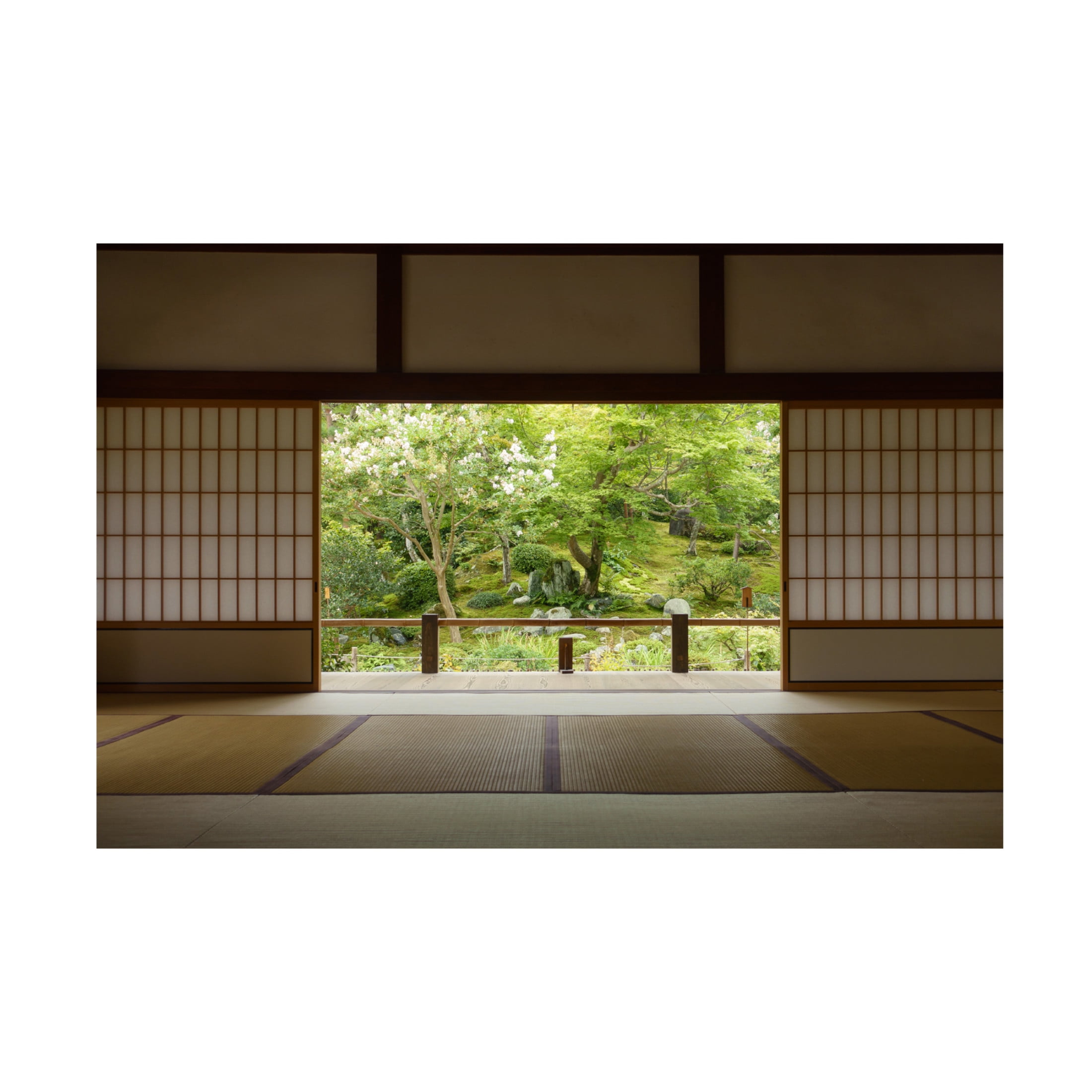 Canvas Wall Art - Yumian Deng 'Zen Zone' Wall Art for Living Room, Bedroom, or Office D?cor by Trademark Fine Art - 47 x 30 Inches