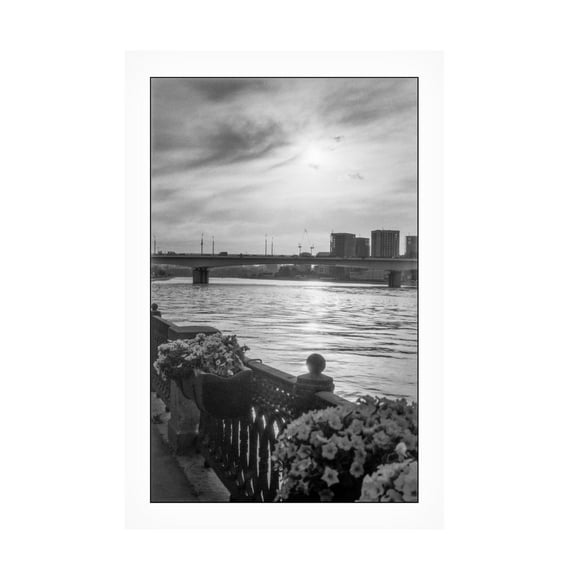 Canvas Wall Art - Yury A Melnikov 'A Summer Day In Moscow 2020' Wall Art for Living Room, Bedroom, or Office Décor by Trademark Fine Art - 12 x 19 Inches