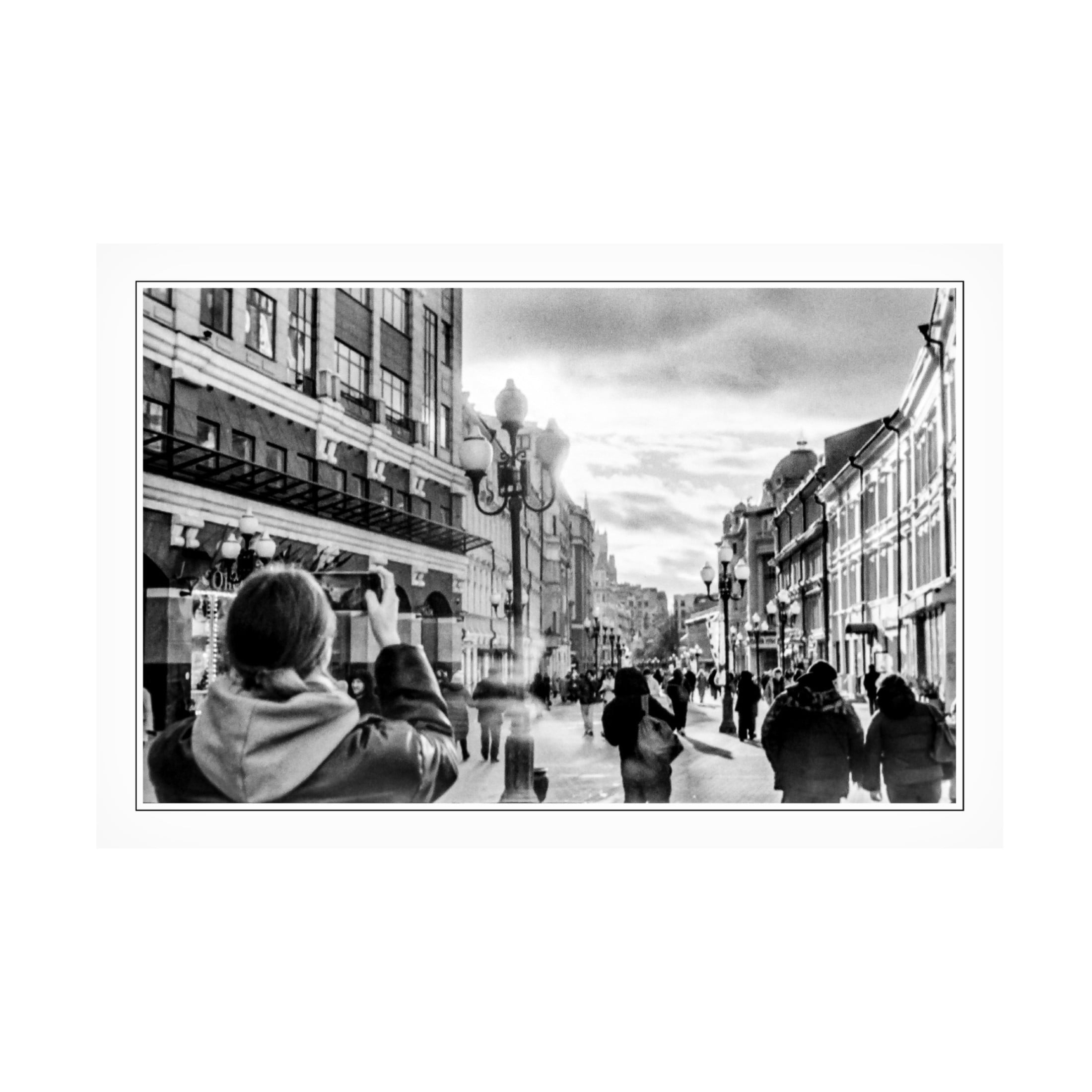 Canvas Wall Art - Yury A Melnikov 'City A Photo To Remember' Wall Art for Living Room, Bedroom, or Office Décor by Trademark Fine Art - 19 x 12 Inches