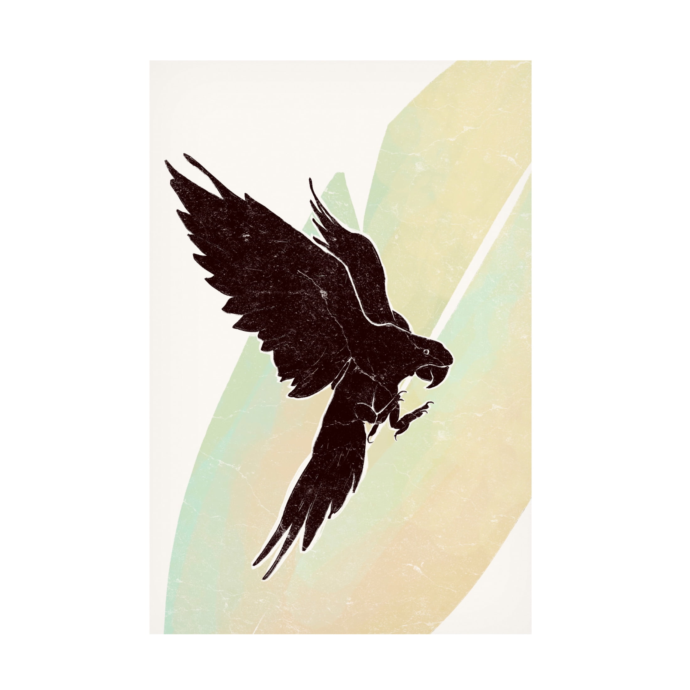 Canvas Wall Art - Yuyu Pont 'Guacamaya' Wall Art for Living Room, Bedroom, or Office Décor by Trademark Fine Art - 16 x 24 Inches