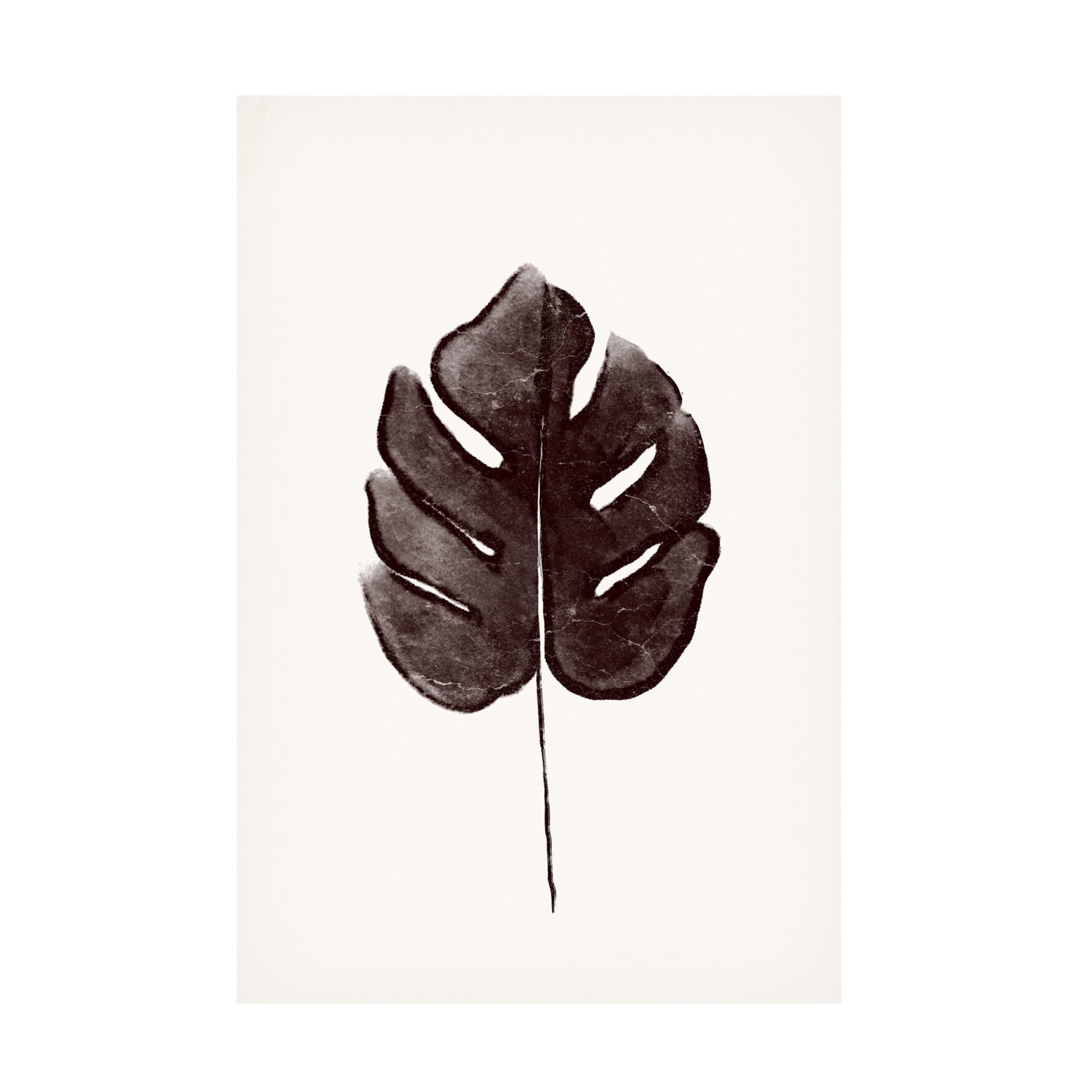 Canvas Wall Art - Yuyu Pont 'Tropical Leaf I' Wall Art for Living Room, Bedroom, or Office Décor by Trademark Fine Art - 16 x 24 Inches