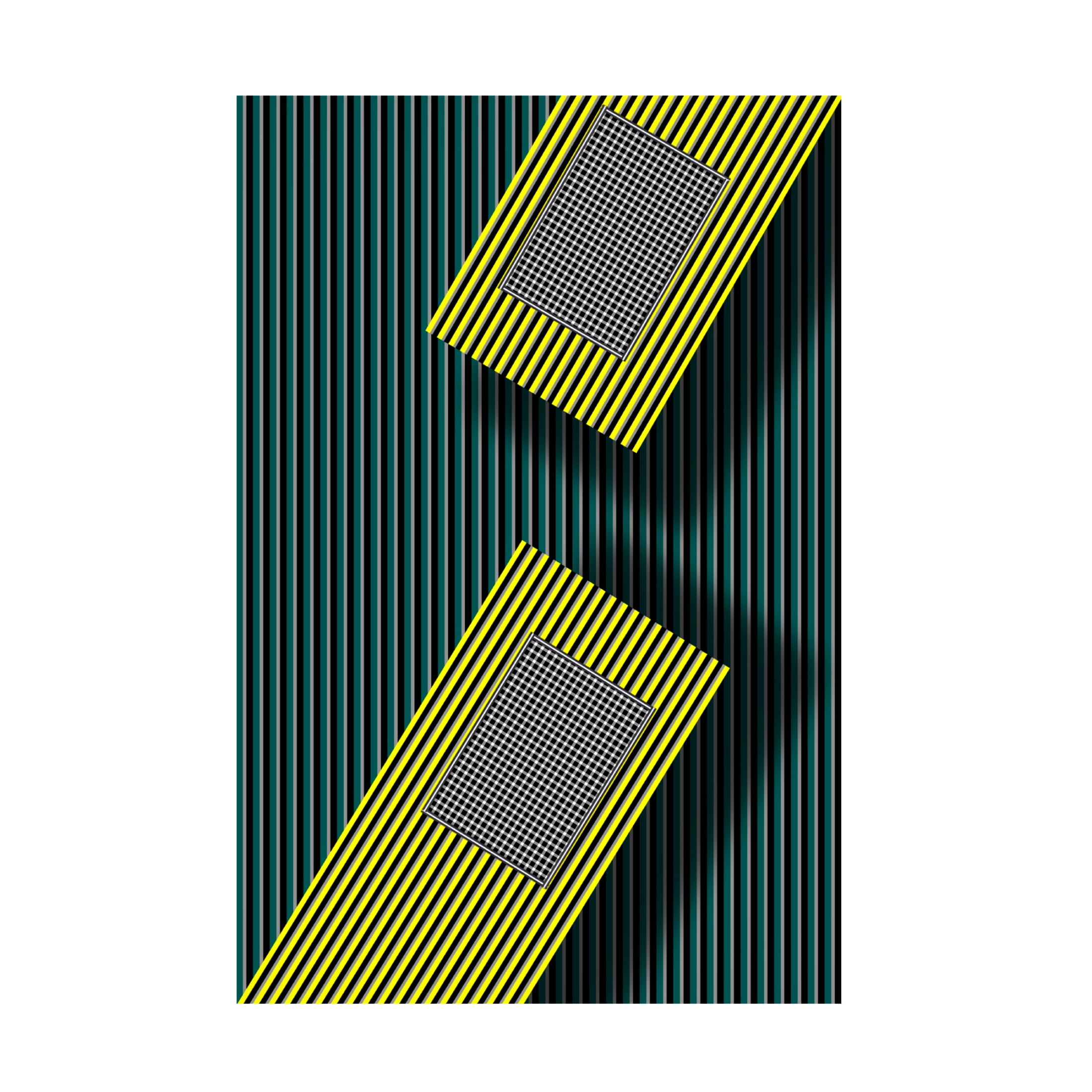 Canvas Wall Art - aRRO  'Abstract Green' Wall Art for Living Room, Bedroom, or Office D?cor by Trademark Fine Art - 22 x 32 Inches