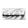 thumbnail image 1 of Canvas Wall Art - aRRO  'Dancing Gondolas' Wall Art for Living Room, Bedroom, or Office Décor by Trademark Fine Art - 47 x 24 Inches, 1 of 4