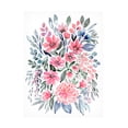 thumbnail image 1 of Canvas Wall Art - blursbyai 'Clara Watercolor Floral Bouquet' Wall Art for Living Room, Bedroom, or Office Décor by Trademark Fine Art - 18 x 24 Inches, 1 of 4