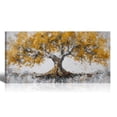 thumbnail image 1 of Canvas Wall Art for Living Room - Large Yellow Tree of Life Canvas Prints, Modern Abstract Nature Painting for Kitchen Bedroom Office Wall Decor, 1 of 7