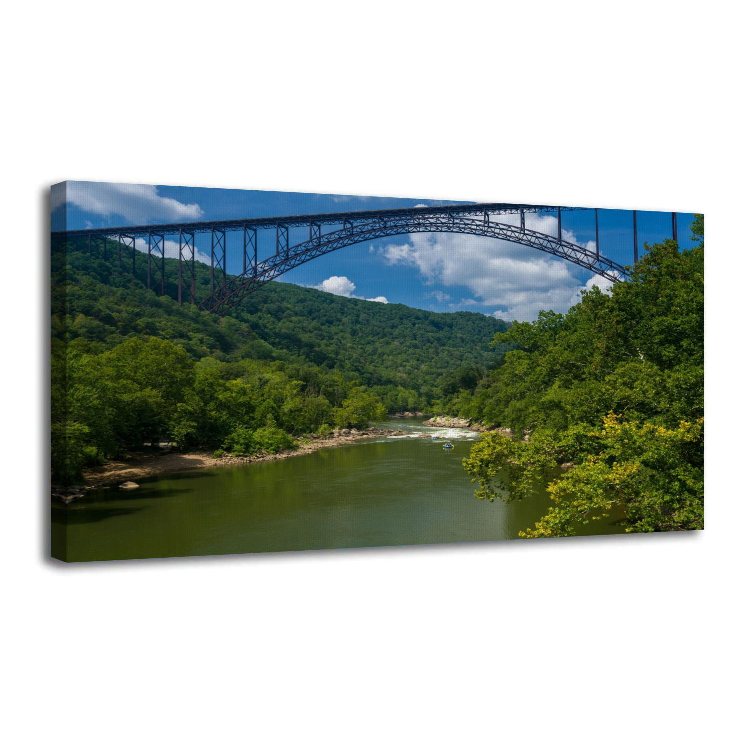1000-Piece Wooden Jigsaw Puzzle - Fayetteville New River Gorge Bridge West Virginia Souvenir