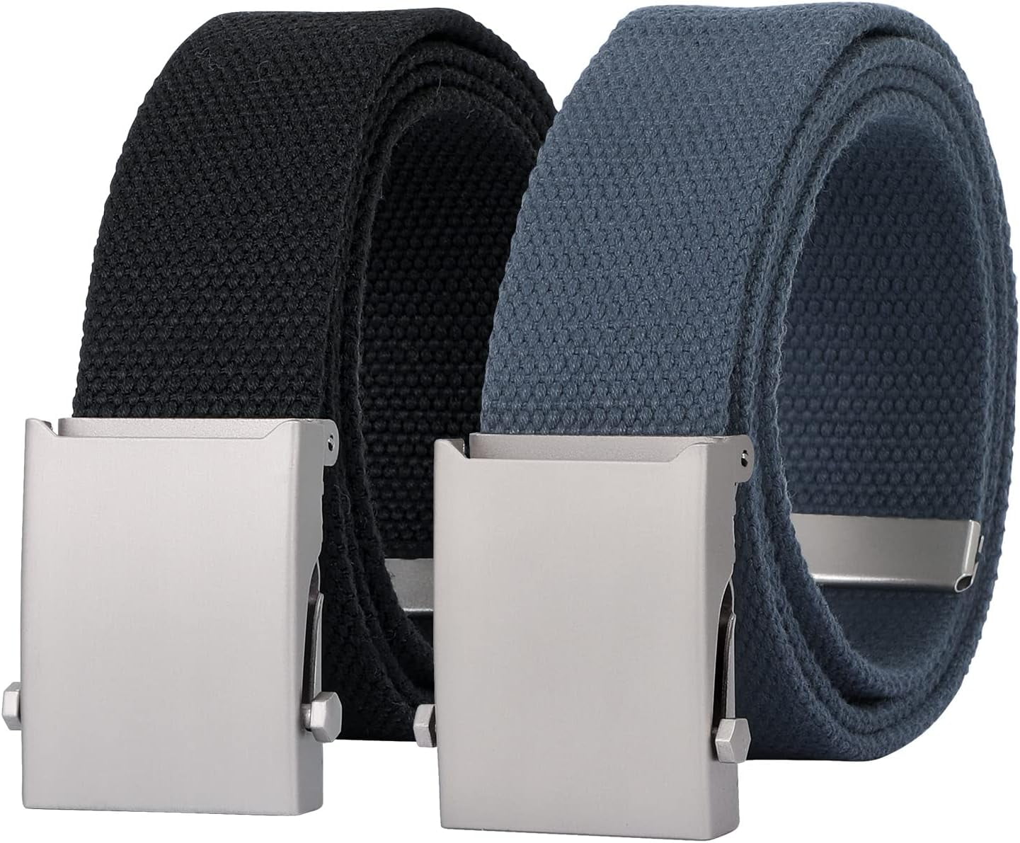 Canvas Web Belt for Men Adjustable Cloth Fabric Military  display picture 1