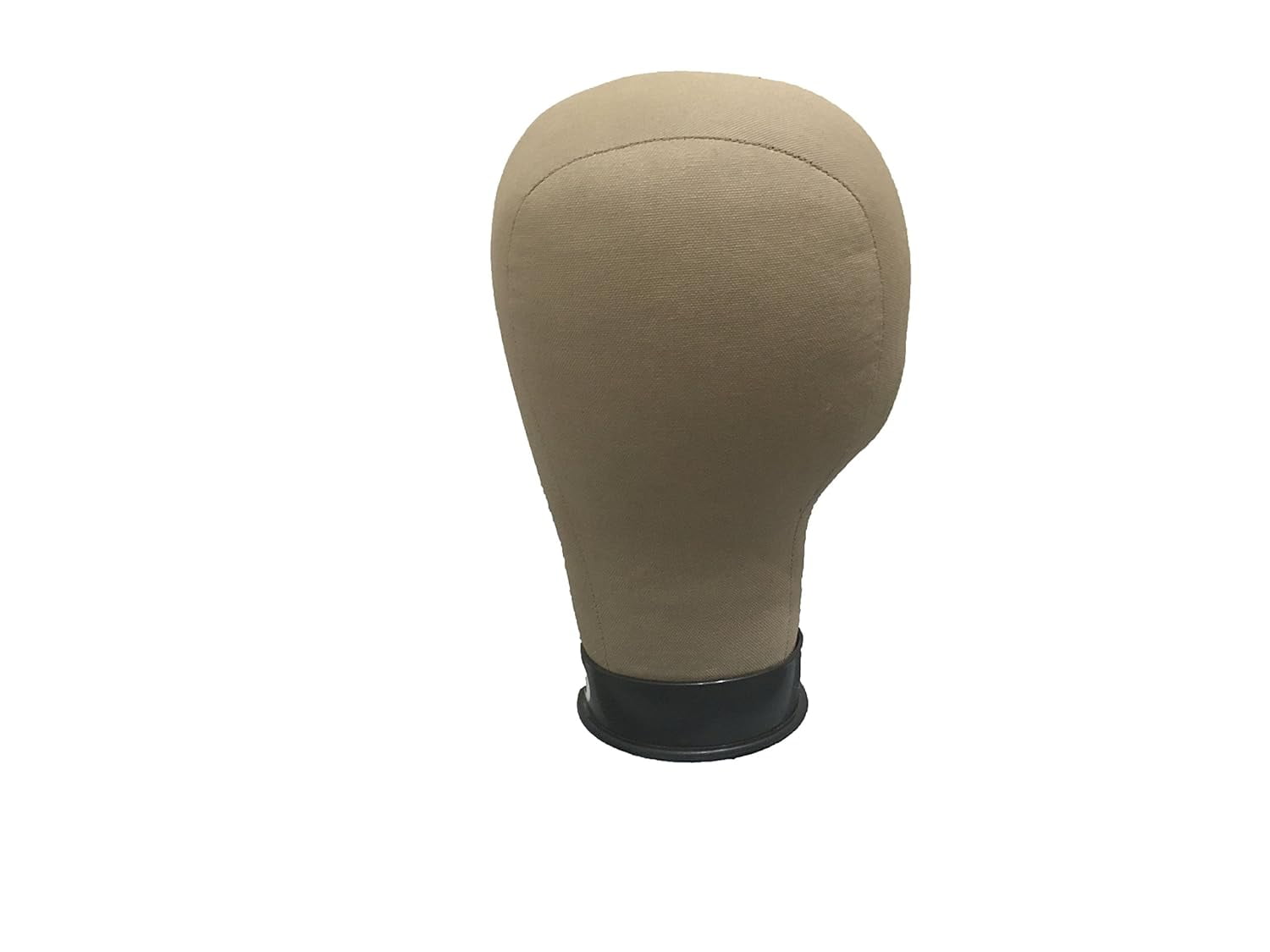 11.5 Tall Canvas Wig Head, cork filled (20- 25) - (21 Circumference)